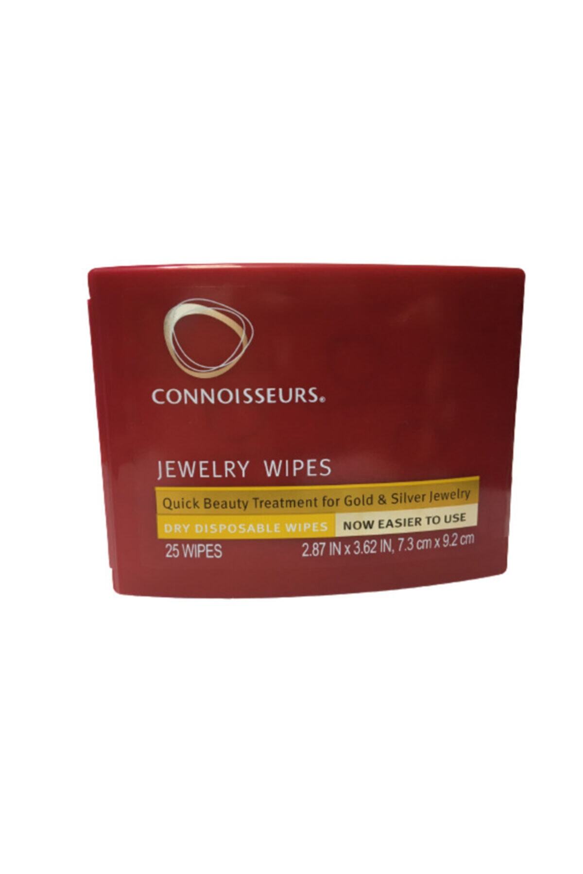 Connoisseurs Kuru Tek Kullanımlık Takı Parlatma Mendilleri 25'li Kutu