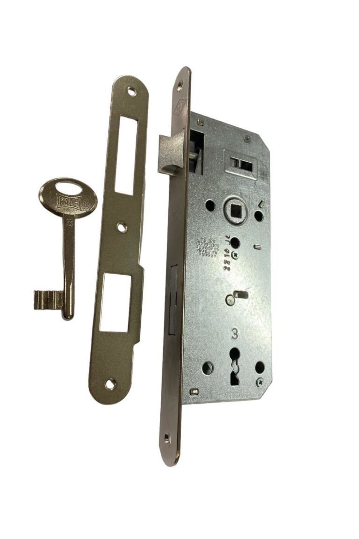 feifei Kale Oval 151 R 40 mm Nikel Oda Kapı Kilidi