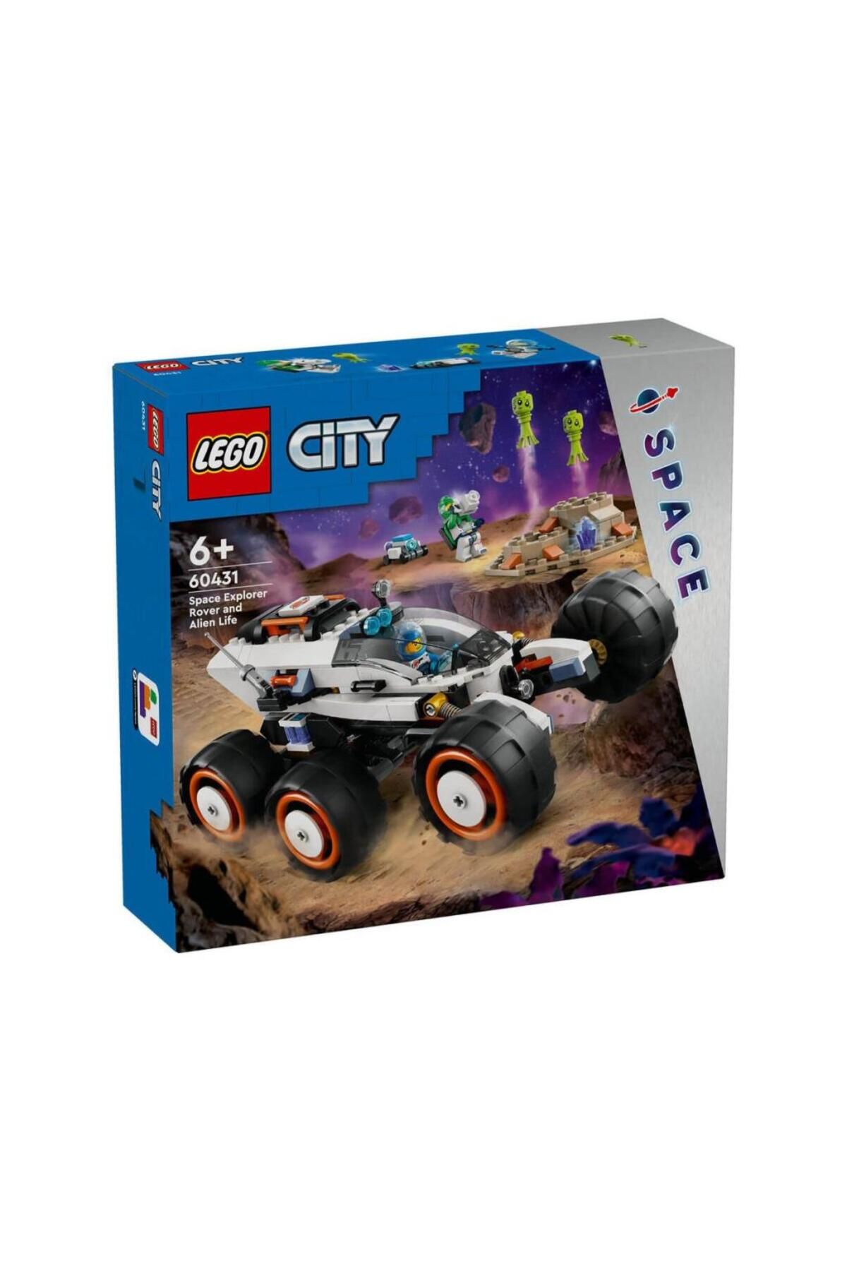 gcaksesuar Nessiworld 60431 LEGO® City Uzay Keşif Robotu ve Uzaylı Canlı 311 parça +6 yaş