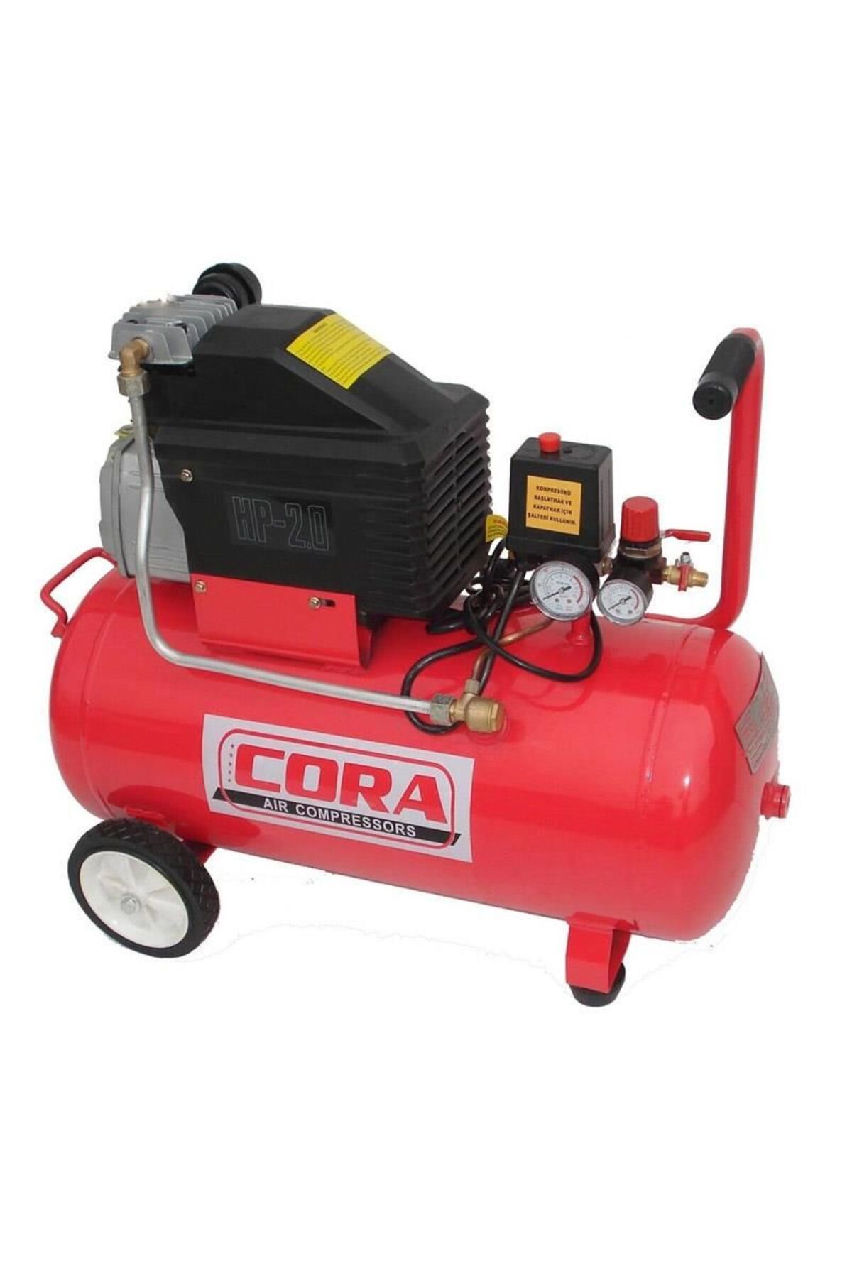 mikudesign Cora ZB2550 2,5 Hp 50 Litre Hava Kompresör