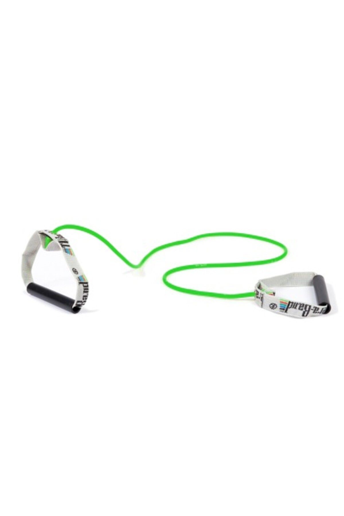 کش مقاومتی زرد مردانه و زنانه ® TUBING BODYTRAINER 1،4 متر با Flex.HAND ، سبز Theraband
