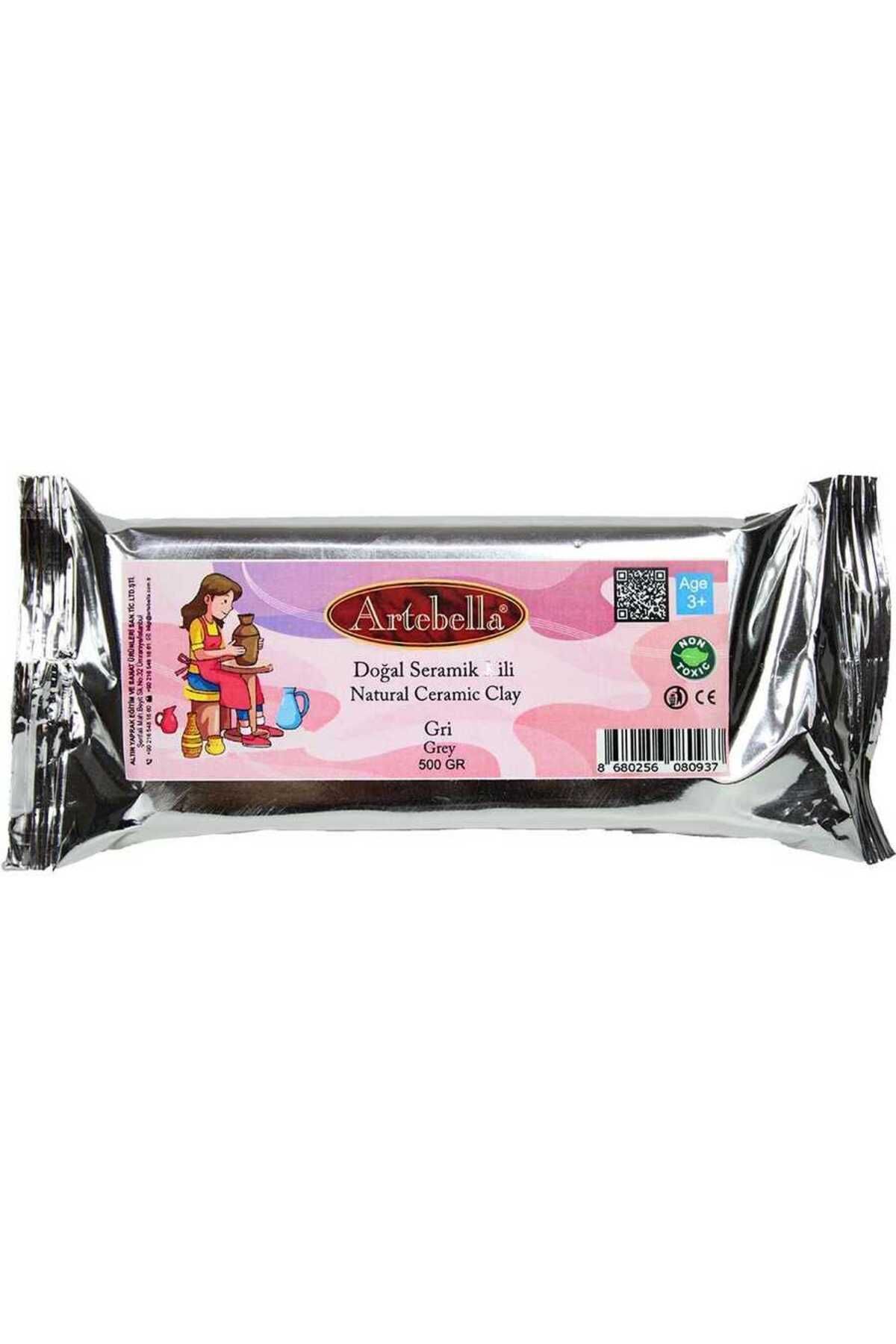 Artebella-Doğal Seramik Kili Beyaz 500gr 1