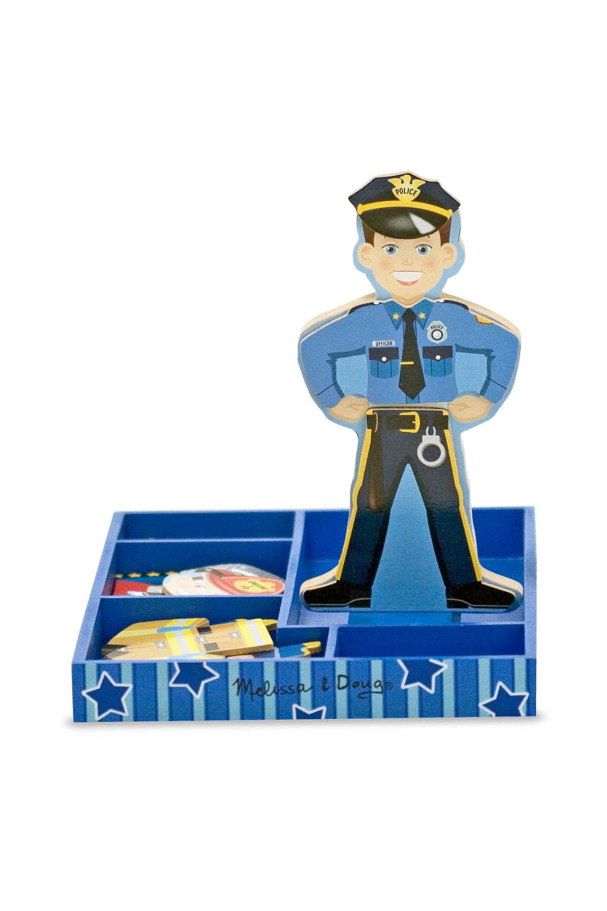 اسباب بازی های آموزشی Melissa Doug لباس آهنربای چوبی ملیسا و داگ جوی Melissa & Doug