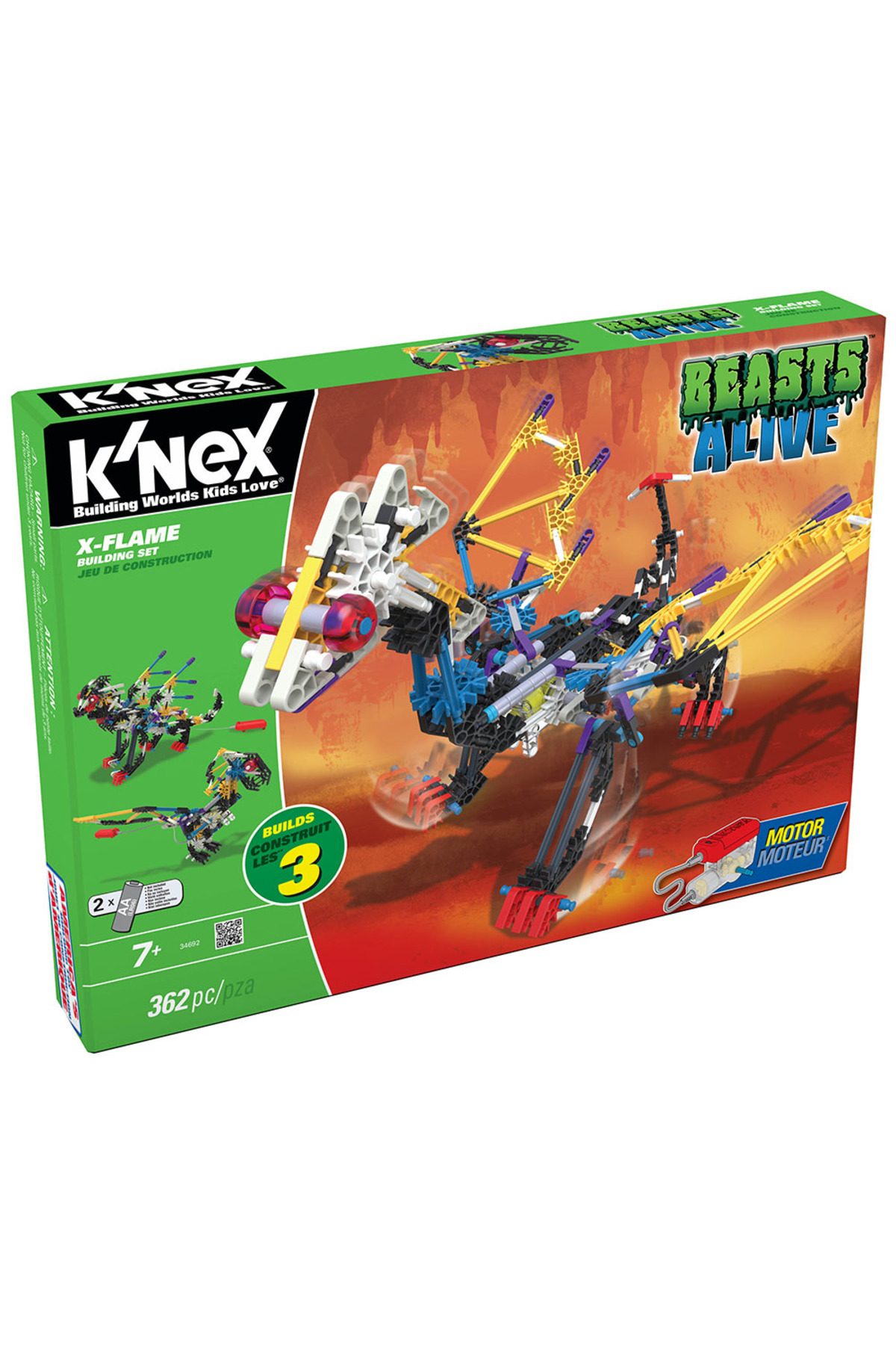 مجموعه ساختمانی ایکس-فلیم (موتوری) سری موجودات زنده