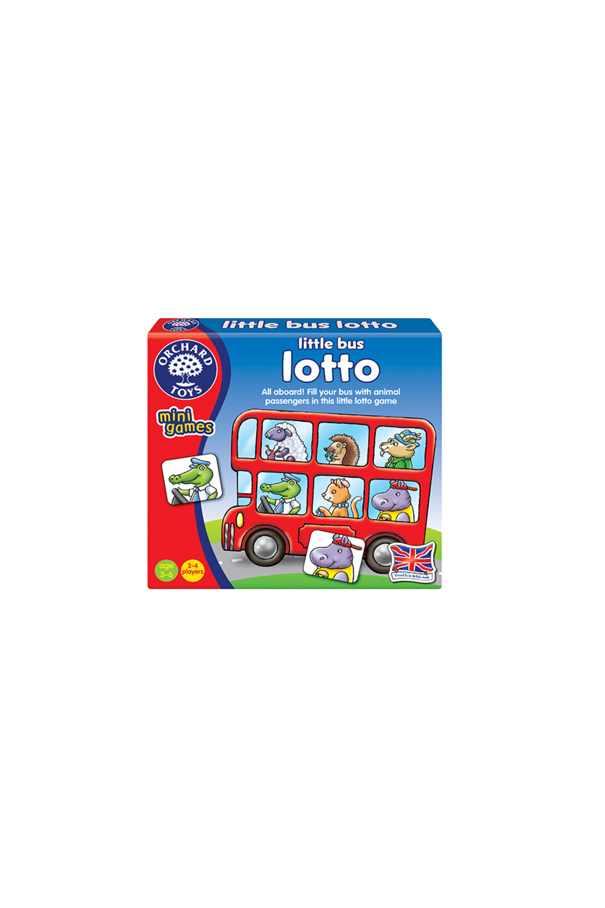 ORCHARD Little Bus Puzzle Bingo 355 Games- Trendyol