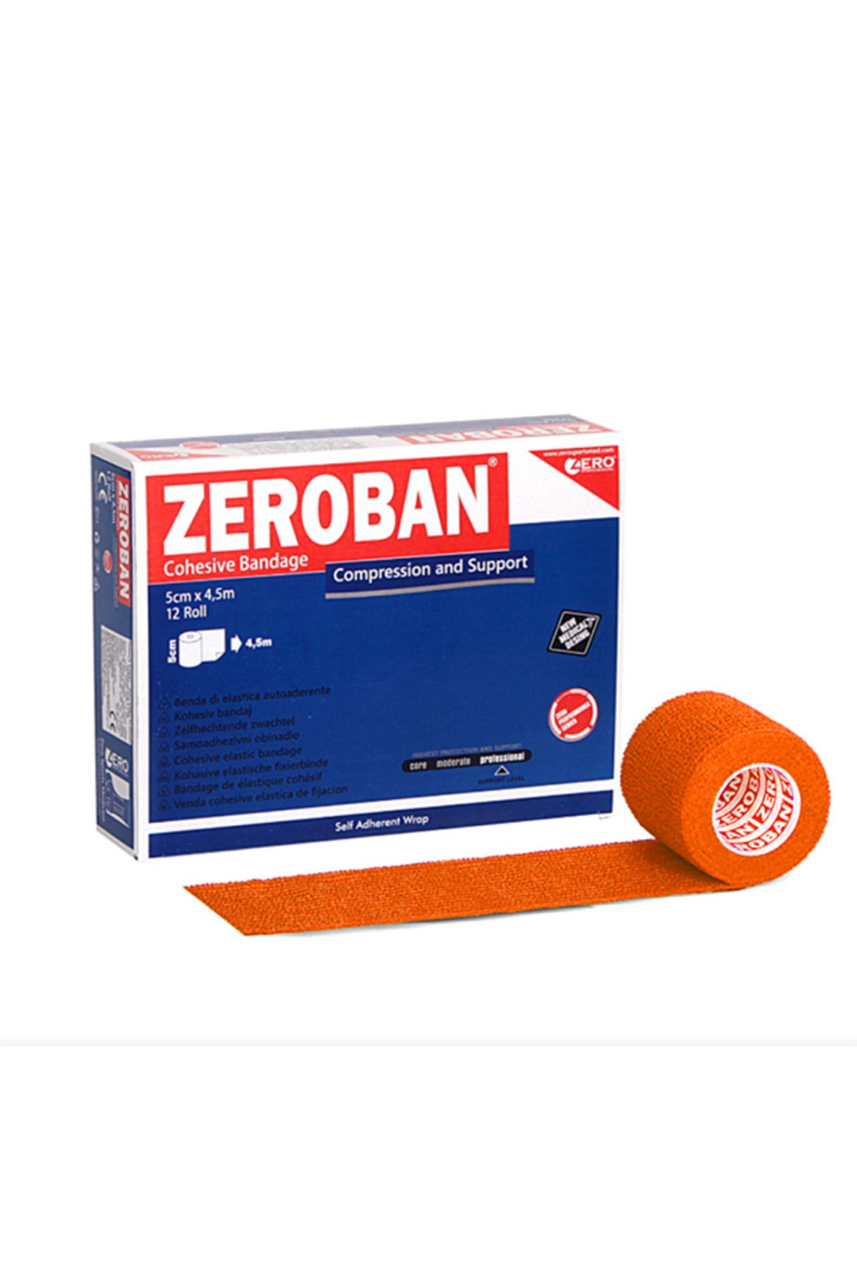 BSN Zeroban 5Cm X 4,5M Orange