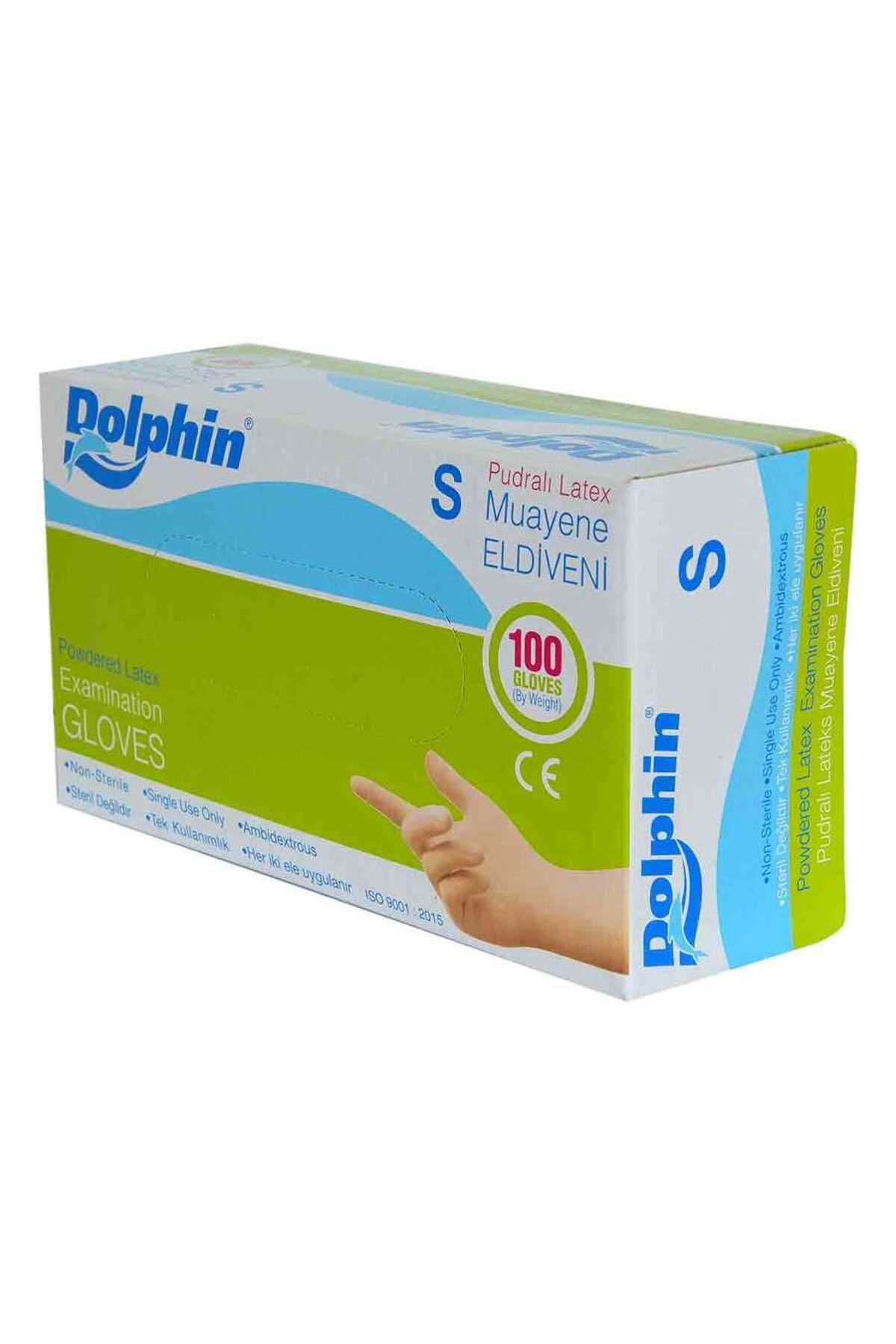 kapsulavm-Powdered White Latex Exam Gloves Small Size (S) Pack of 100 3