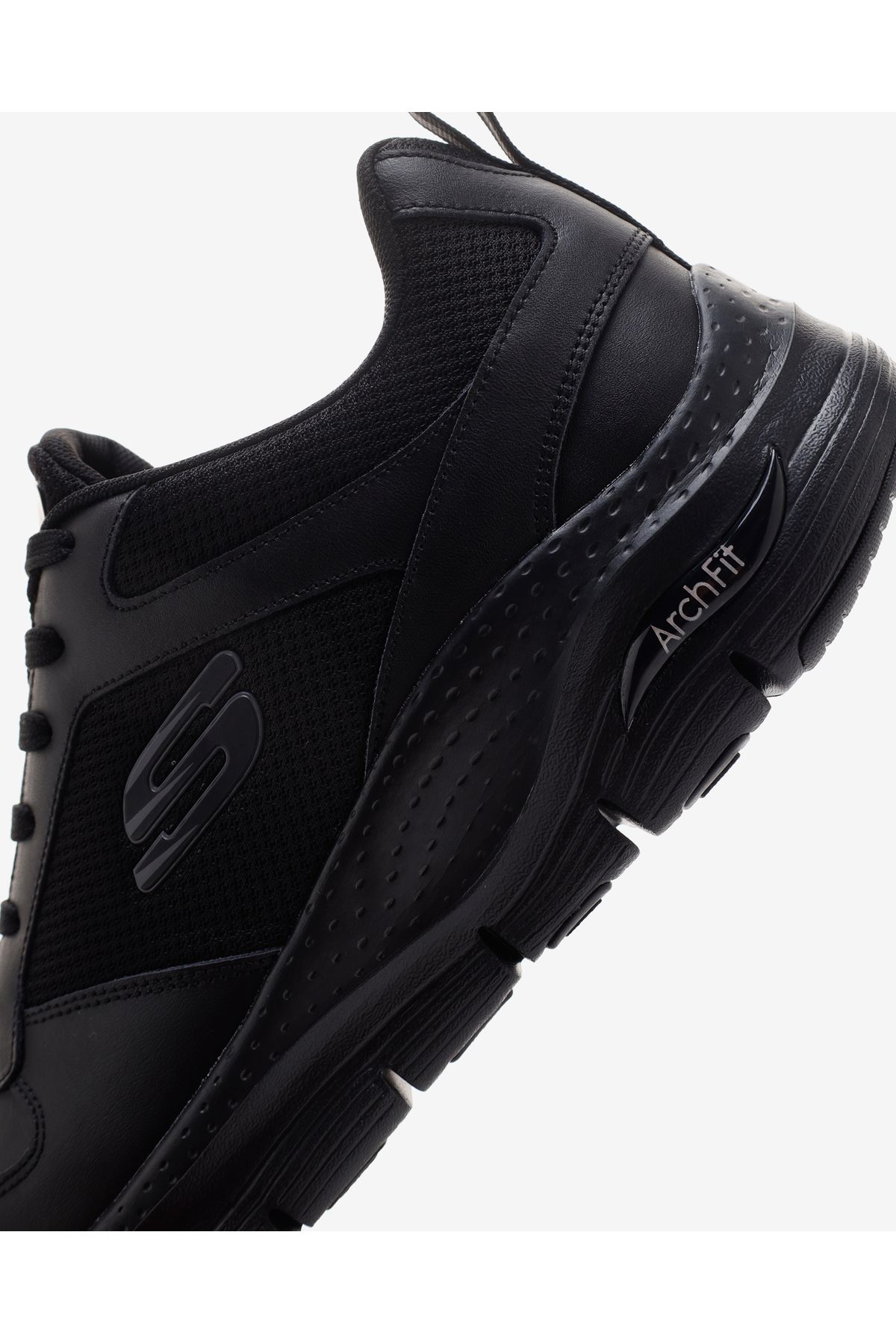 کفش پیاده روی مشکی مردانه های ورزشی سیاه Arch Fit 894261TK BLK Skechers