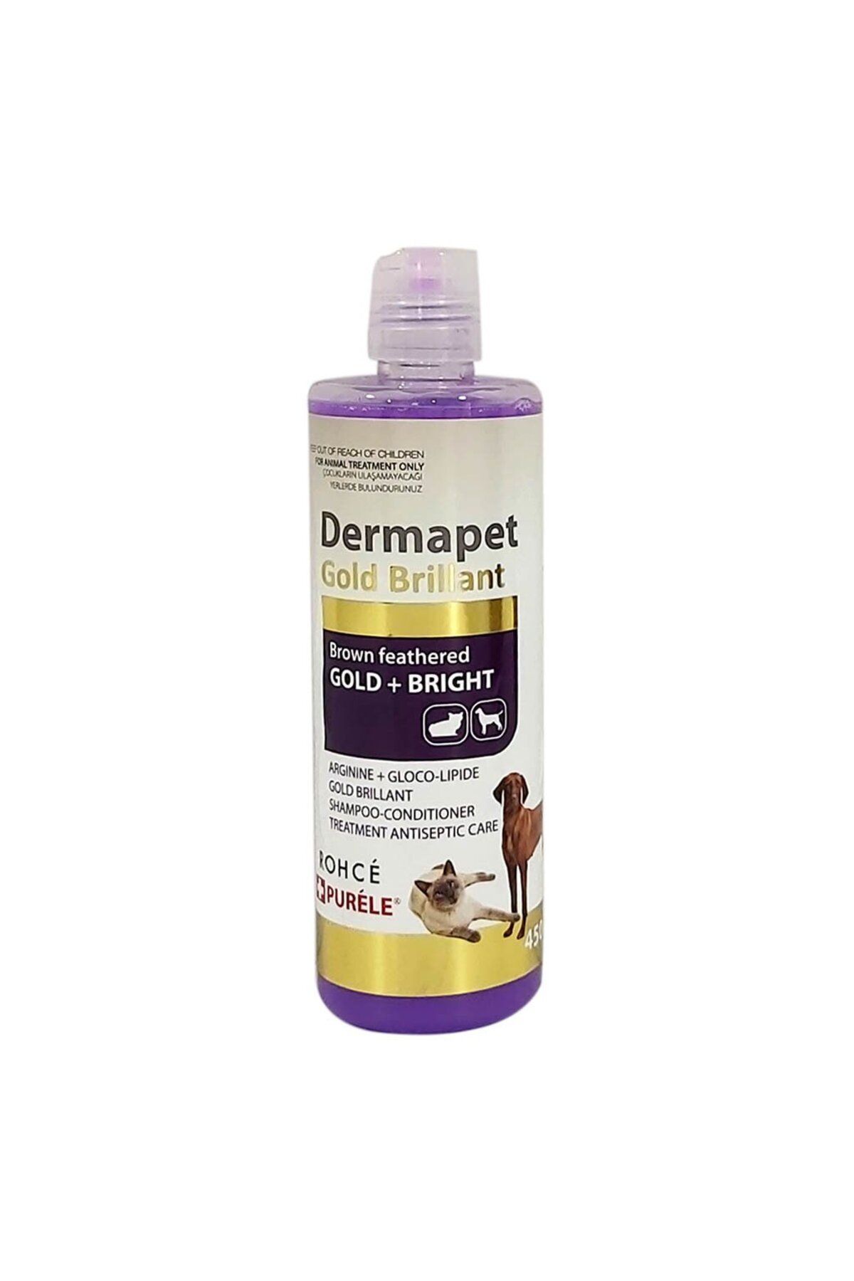 Purele Dermatolojik Etkili 3in1 Pet Şampuanı 450ml