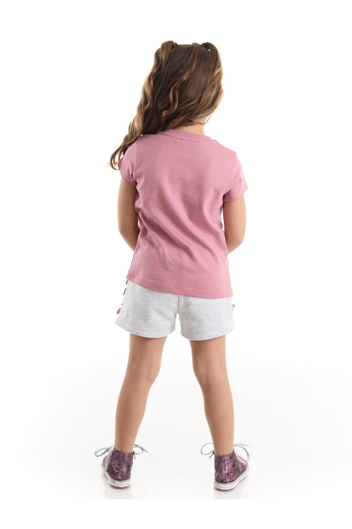 Denokids-Tulle Lily Girl's T-shirt Shorts Set 2