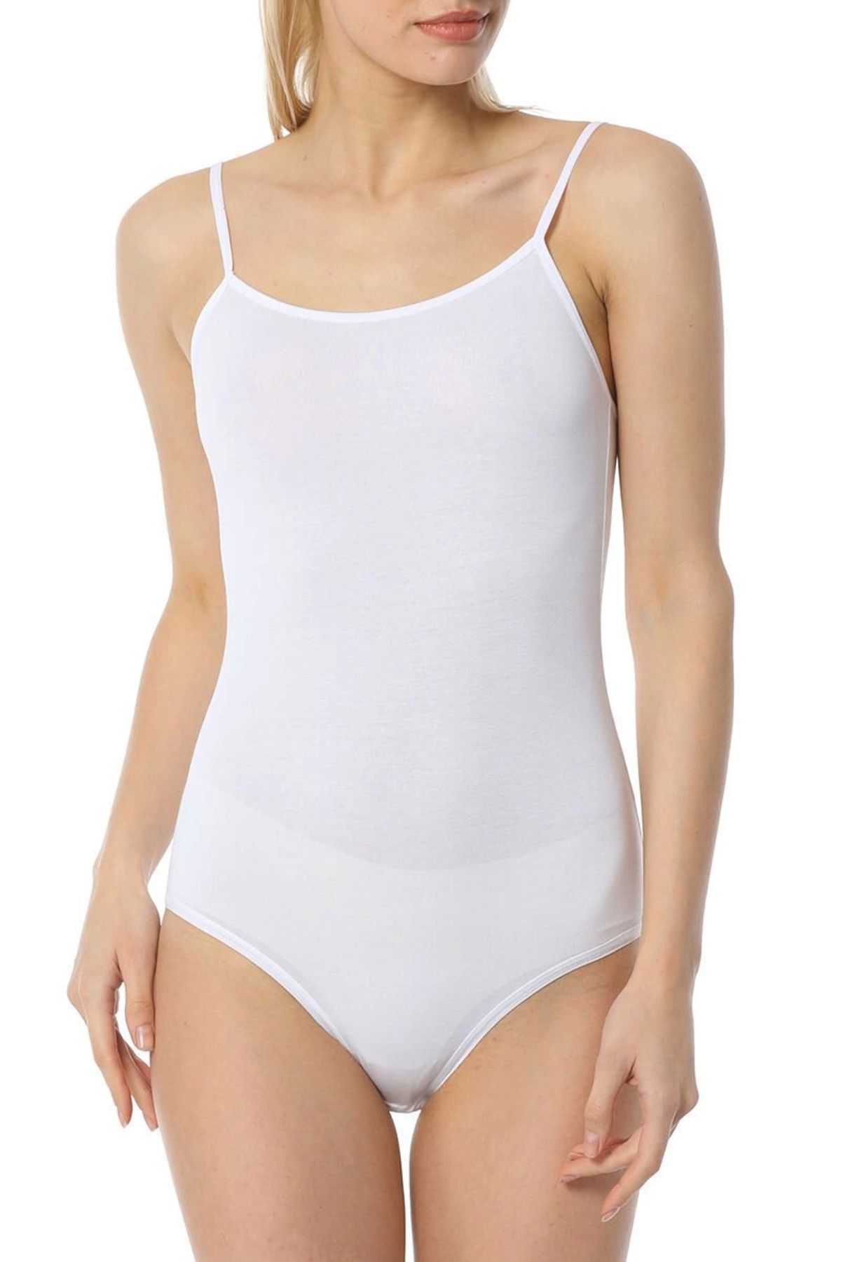 dalinda Beruflic 9251 İnce Askılı Çıtçıtlı Body