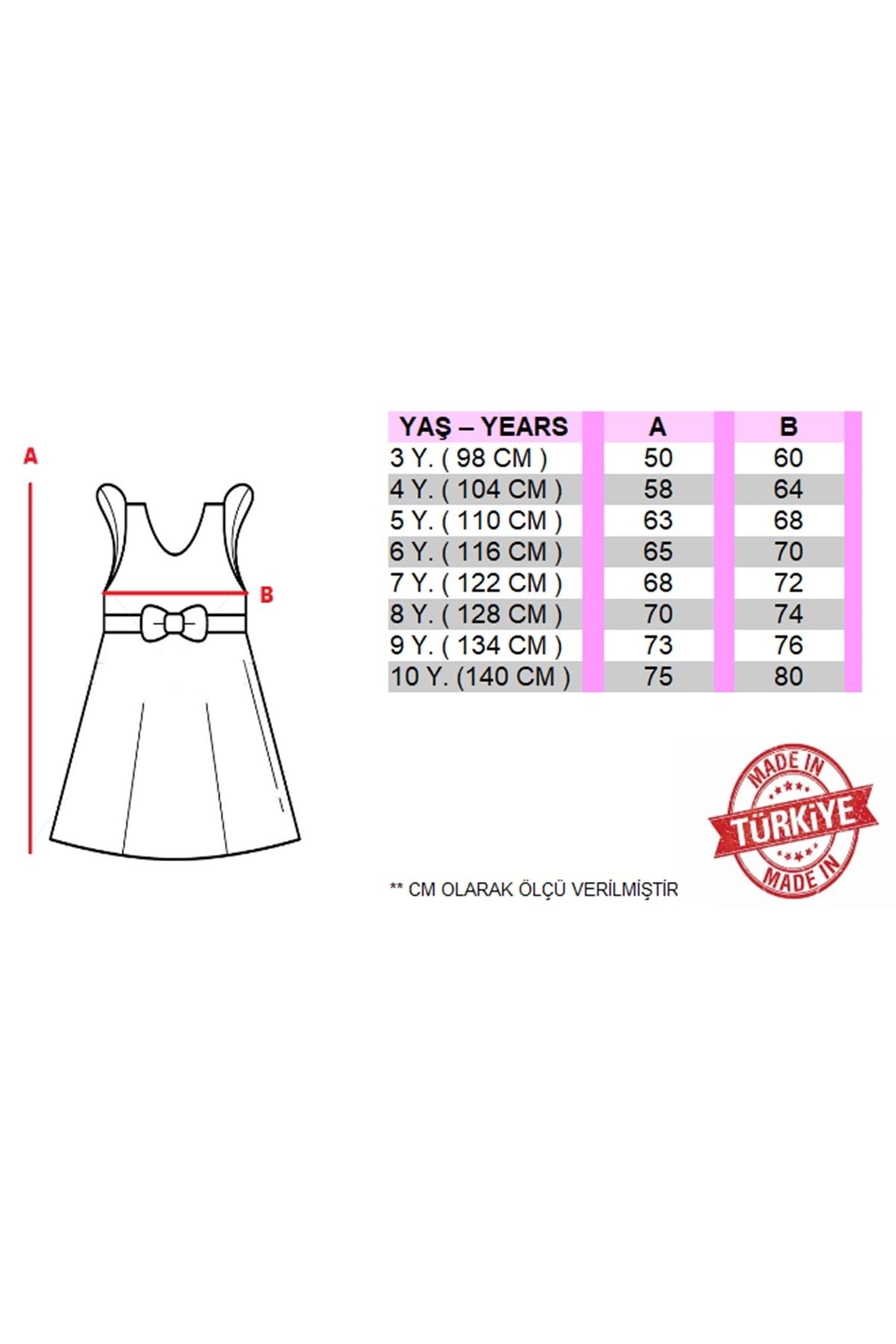 Mnk Baby&Kids Kız Çocuk Nakışlı Tütü Etek Elbise MNK0578 EKRU fotoğrafı 4 (önizleme)