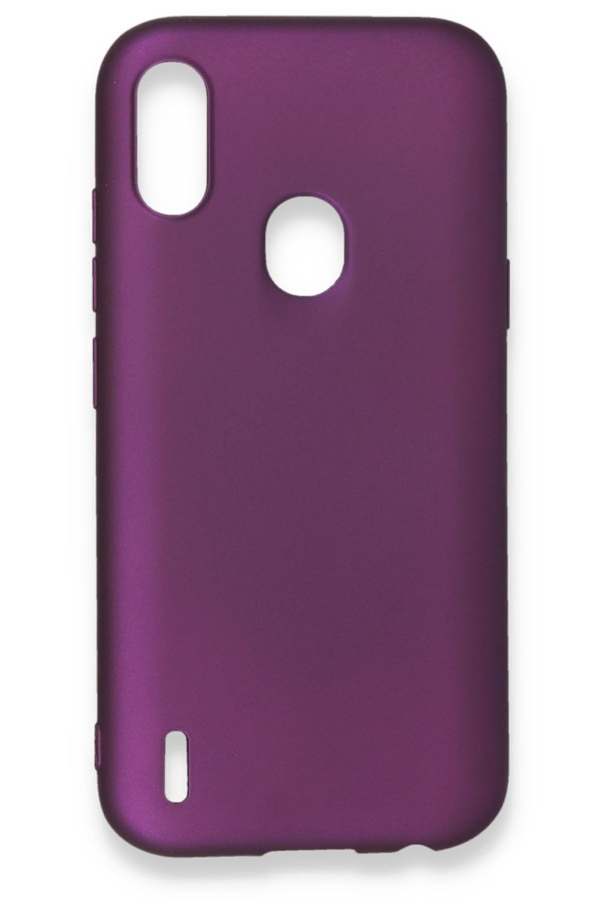 NewFace Casper Via E3 Kılıf Premium Rubber Silikon - Mürdüm MRAYD