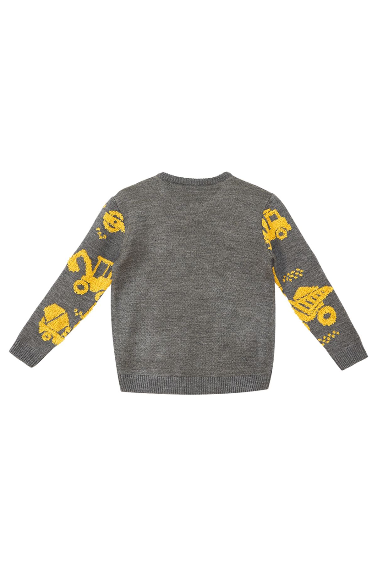 MSHB&G-Boy's Construction Vehicles Sweater 4