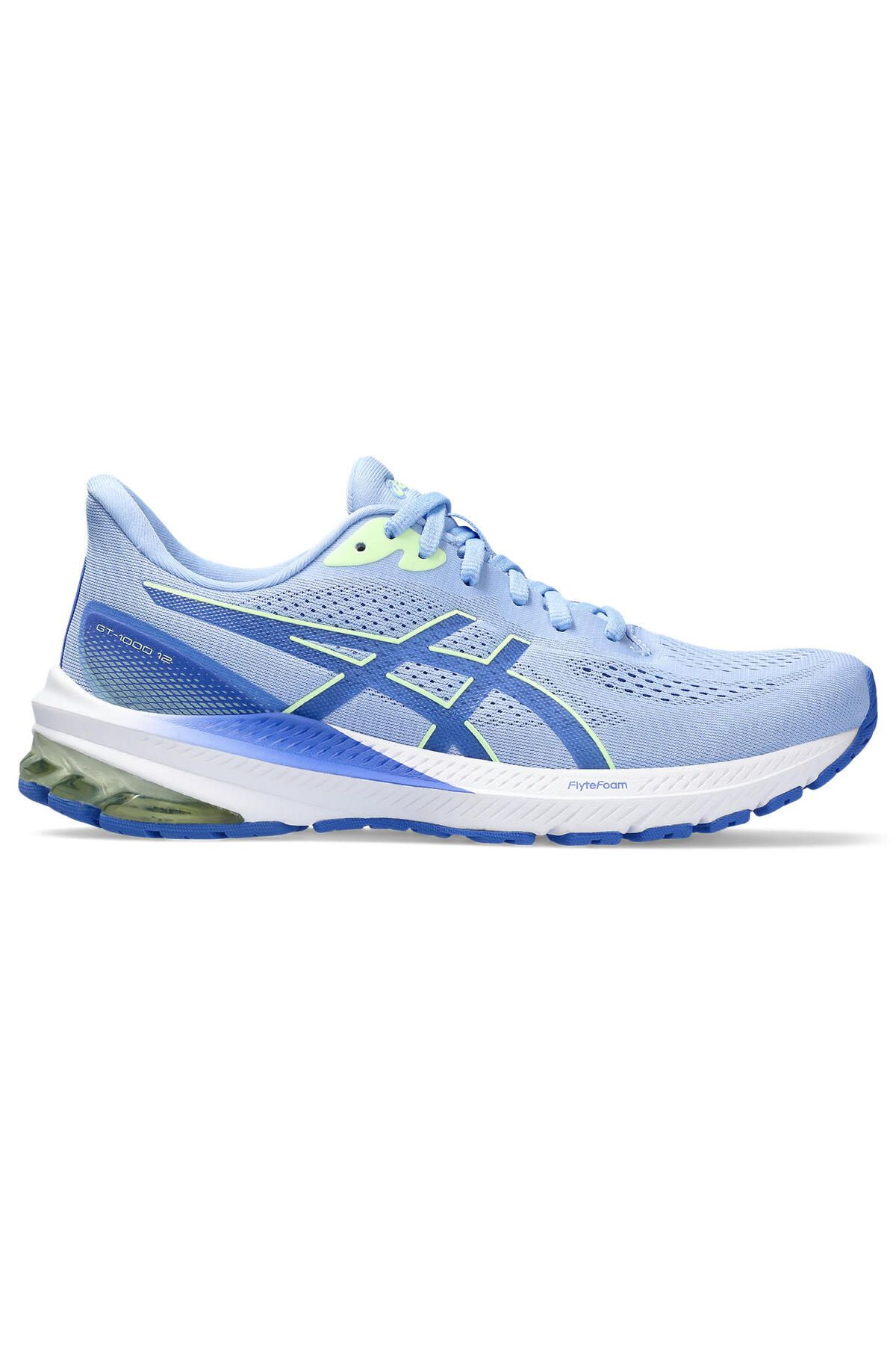 Asics-GT-1000 12 حذاء جري نسائي أزرق 1012b450-403 1