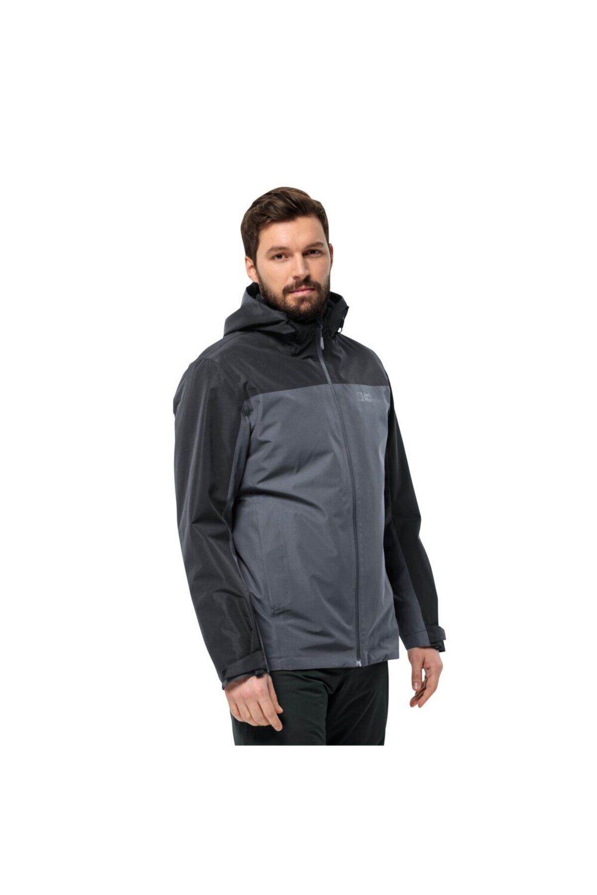 Jack Wolfskin Taubenberg 3w1 - Męska Wodoodporna Kurtka Outdoorowa 1115311 -6350 Mężczyzna - M