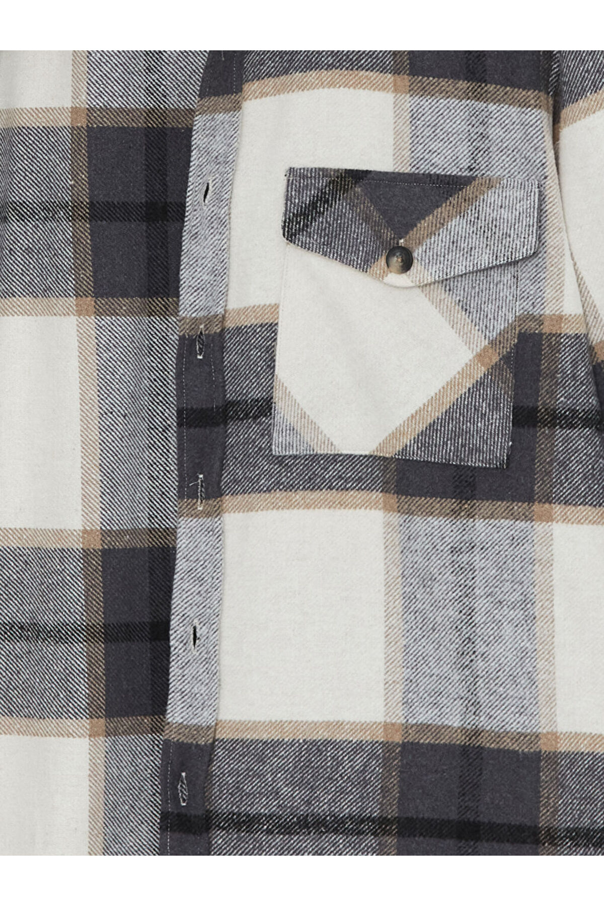 ژاکت مردانه خاکستری ال سی وایکیکی | ZW43171Z8S اورجینال - تصویر 2