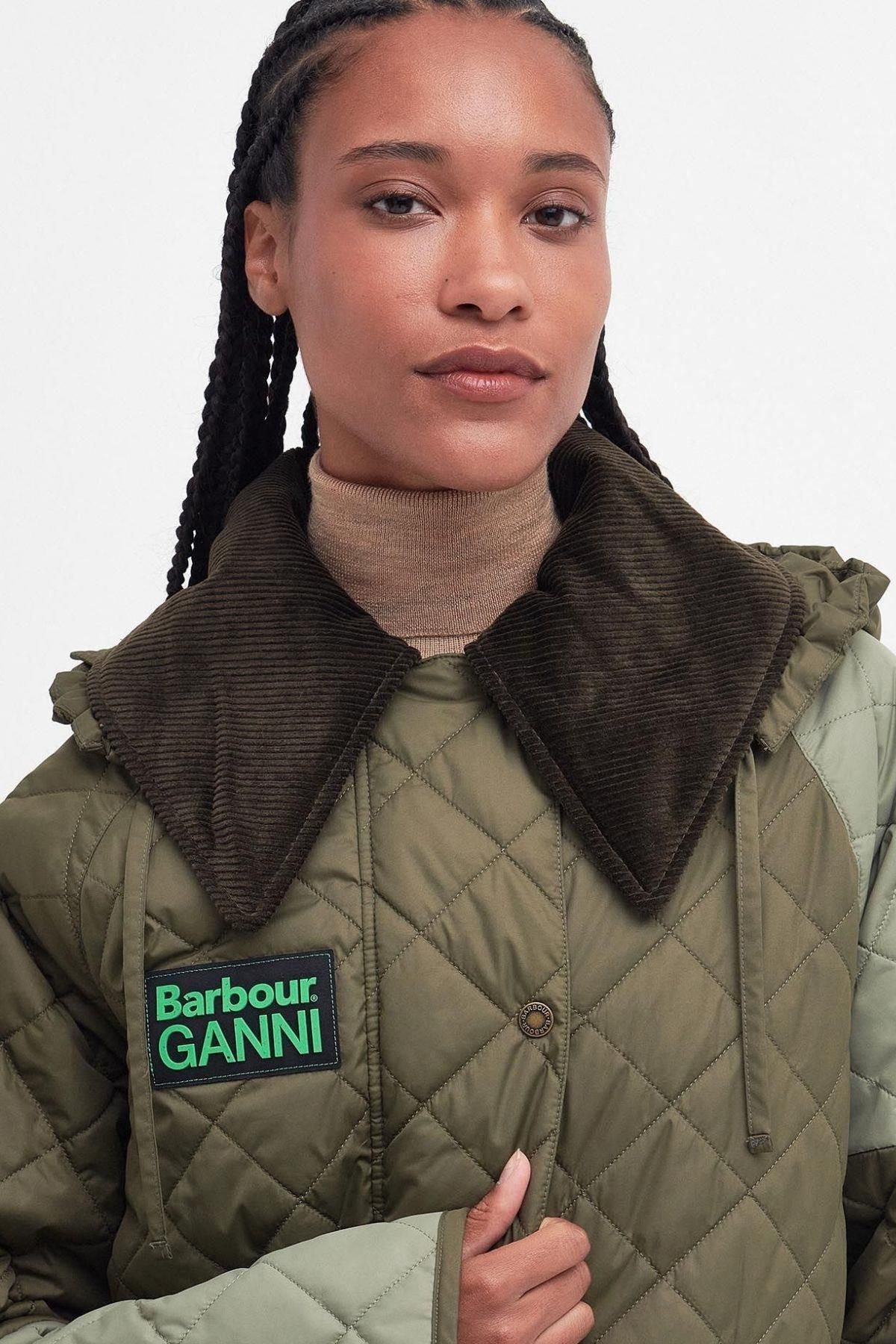 Khaki green barbour jacket shop
