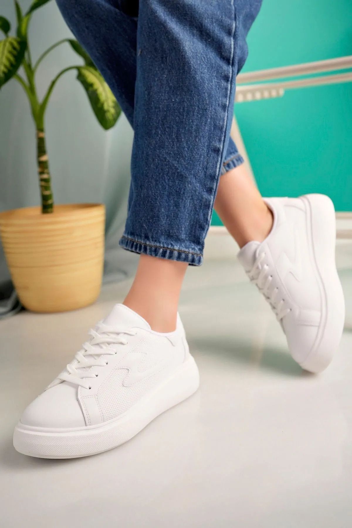ARME SHOES High Quality Knitwear Women s Sneakers Detailed Trendyol