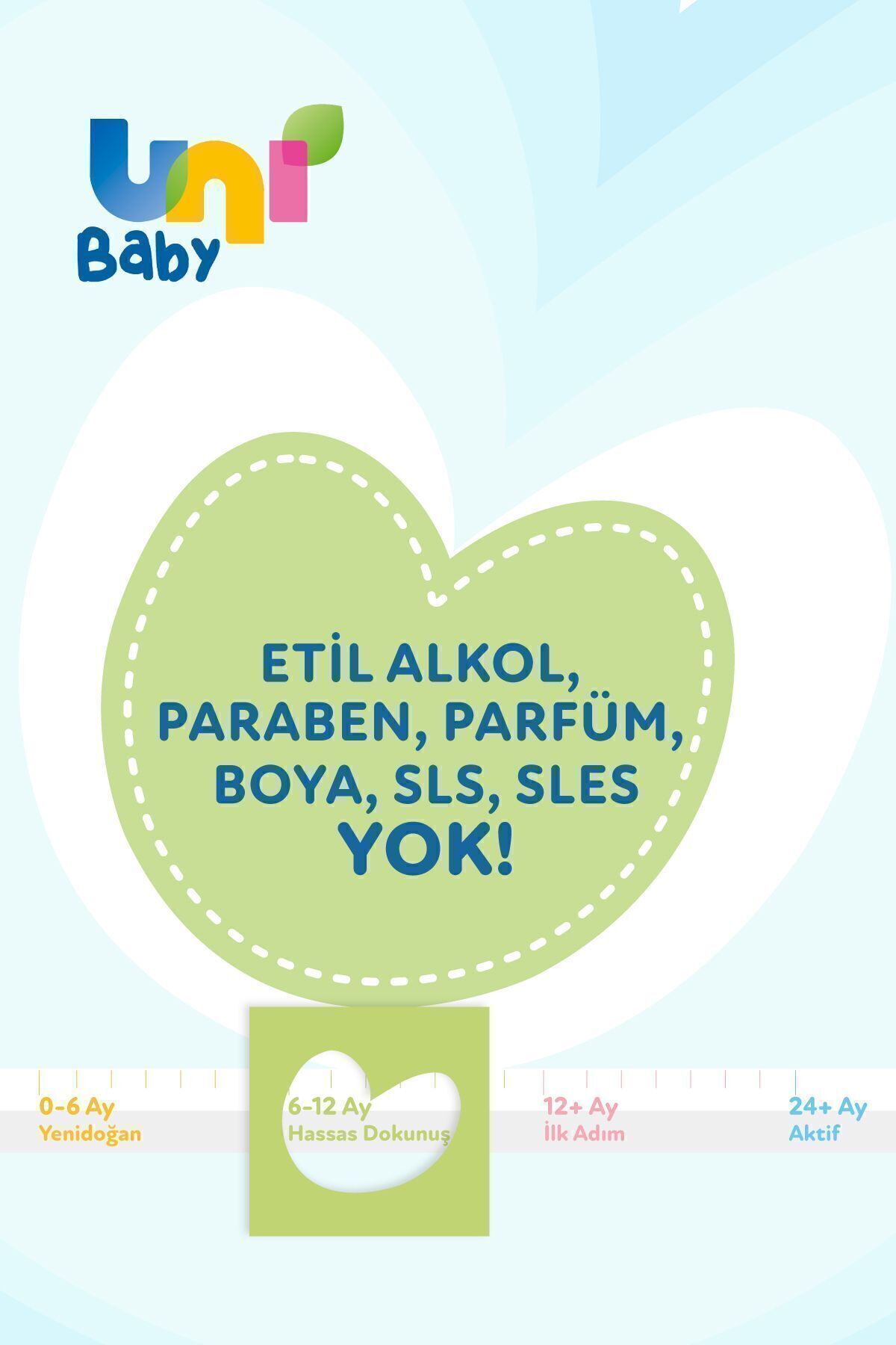 Uni Baby Hassas Dokunuş Islak Mendil 52 Li X 24 Adet fotoğrafı 4 (önizleme)