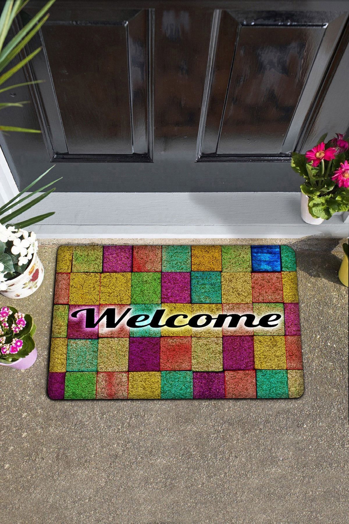 Chilai Home Covorașe De Intrare Și Exterior Cu Bază Anti-alunecare Redka Pvc - 45 x 70