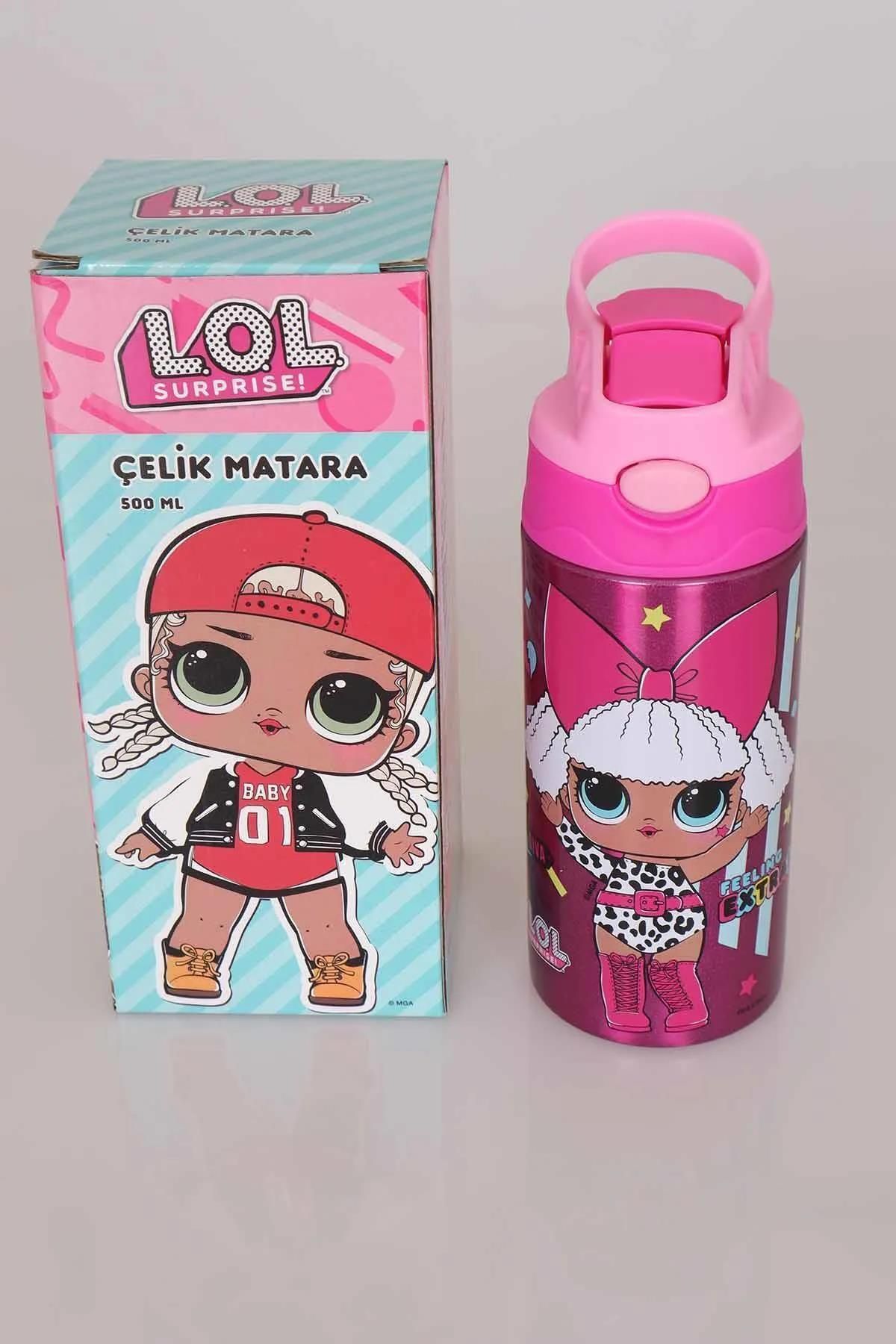 Mashotrend 500 ML Lol Bebek Matara Çelik Matara Çelik Suluk Çocuk Matara Çocuk Lol Suluk Lol Bebek Suluk fotoğrafı 4 (önizleme)