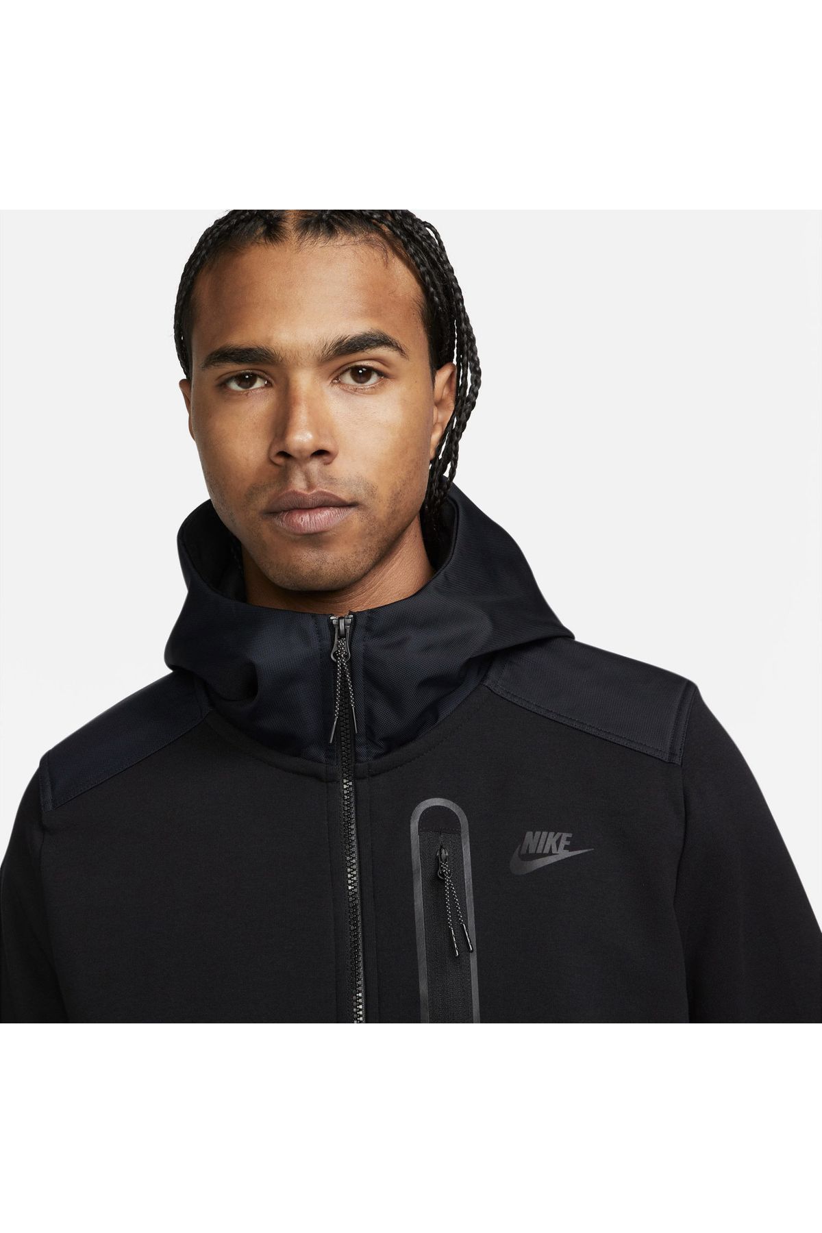 Nike tape fleece full zip hoodie online