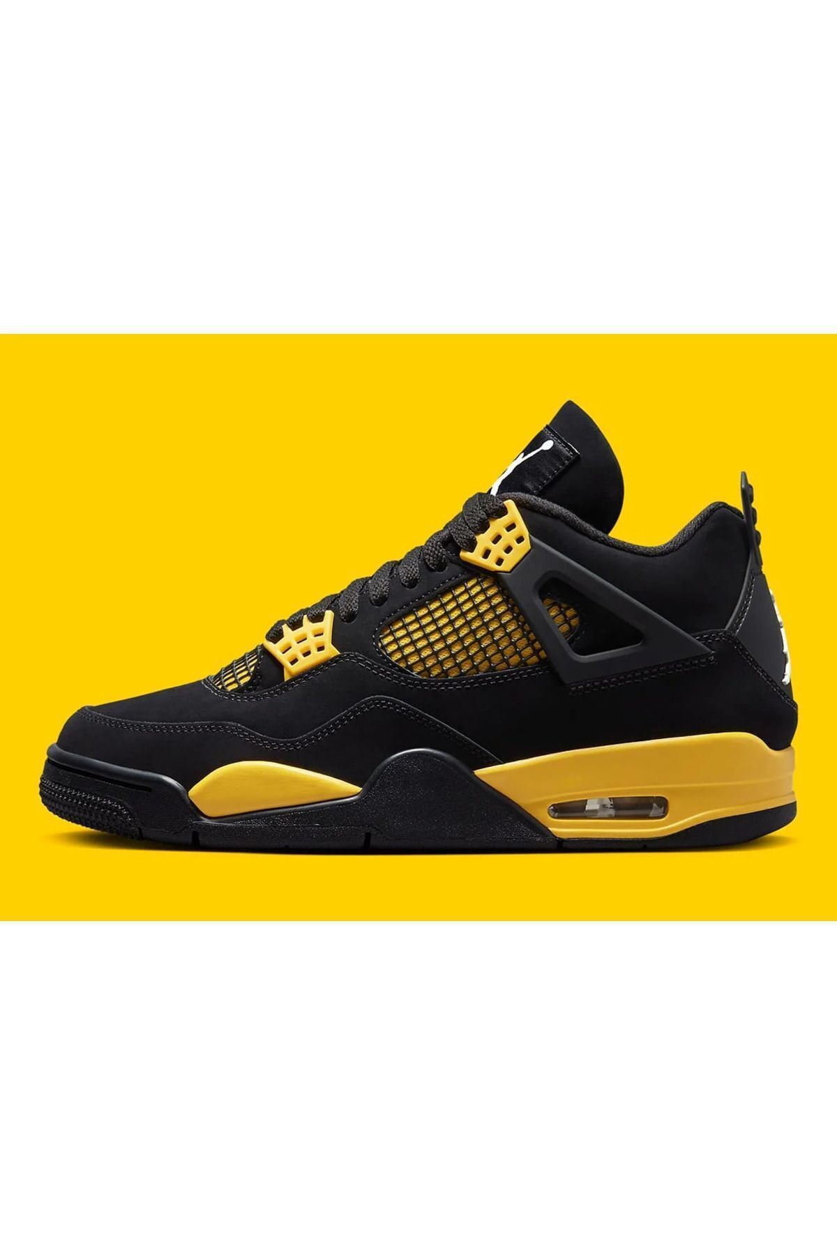Nike Air Jordan 4 Retro Yellow Thunder DH6927-017 Erkek Spor