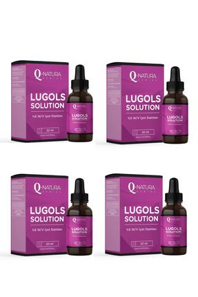 Q natura series Lugols Solution % 5 İyot Damla 20 ml - 4 ADET