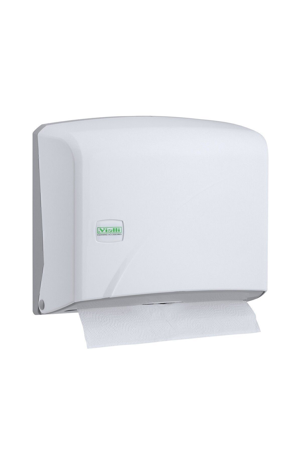 Vialli-Z-Fold Paper Towel Dispenser MaxPaper Width 22 cm (White) 1