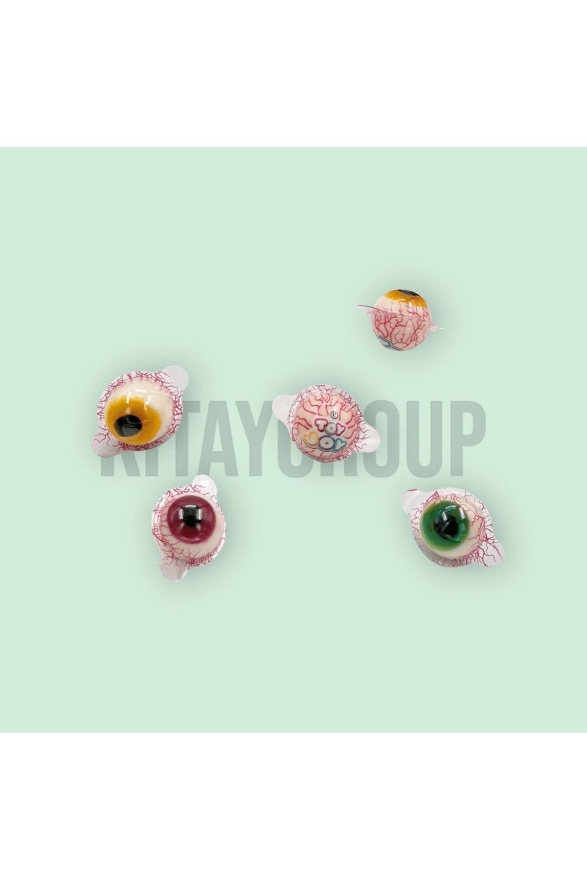 TOYJOY Göz Şeklinde yumuşak şeker jelibon 10 ADET JELLY EYES