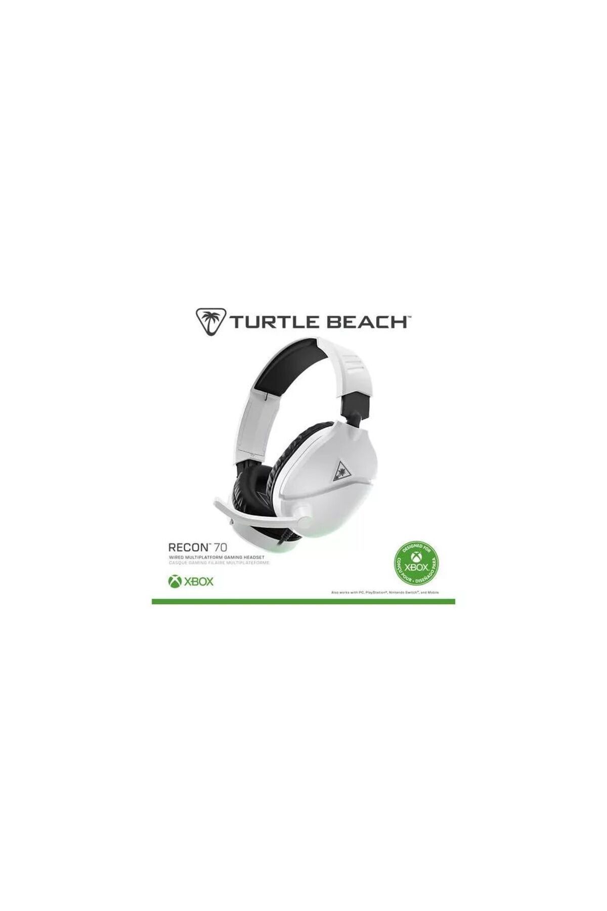 Turtle Beach-سماعة الألعاب Recon 70X باللون الأبيض 5