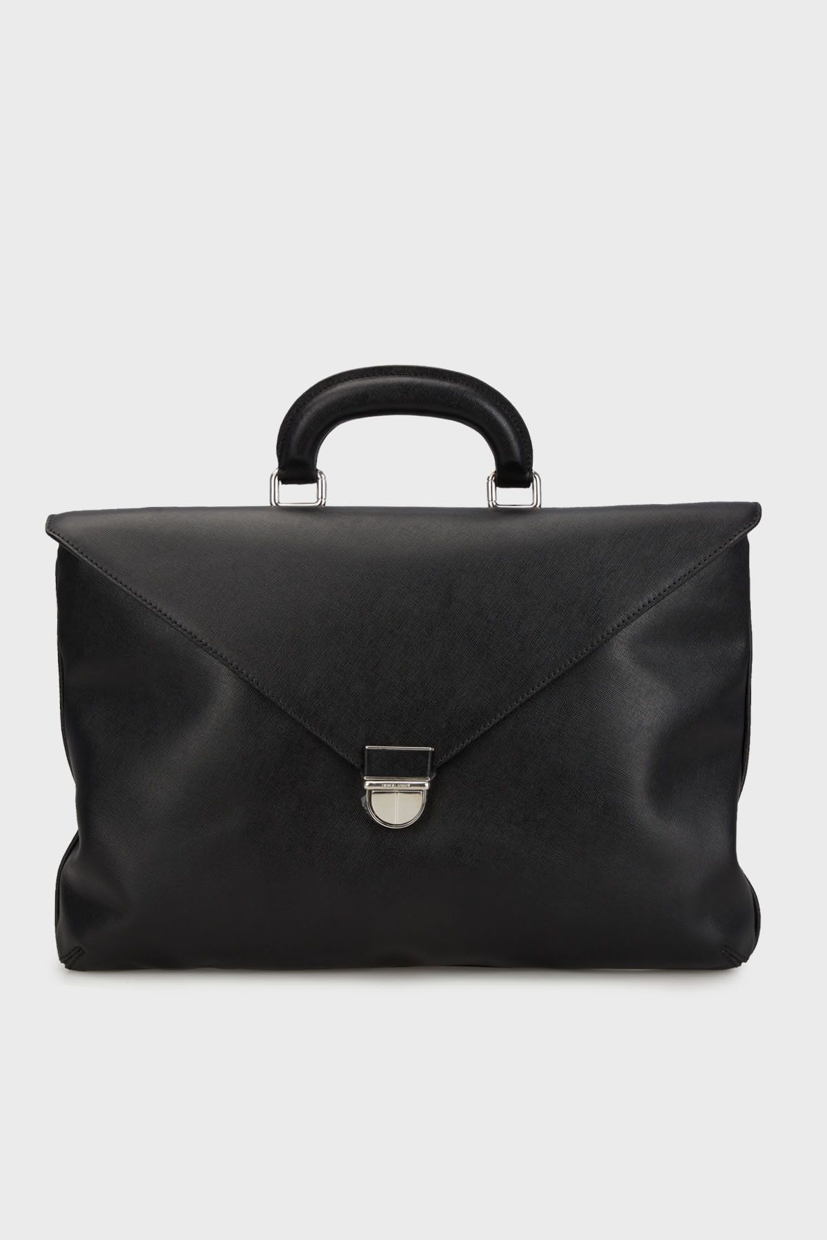 کیف لپ تاپ و اسناد مردانه با چرمی آرم YGMA27 YH060 80001 Giorgio Armani