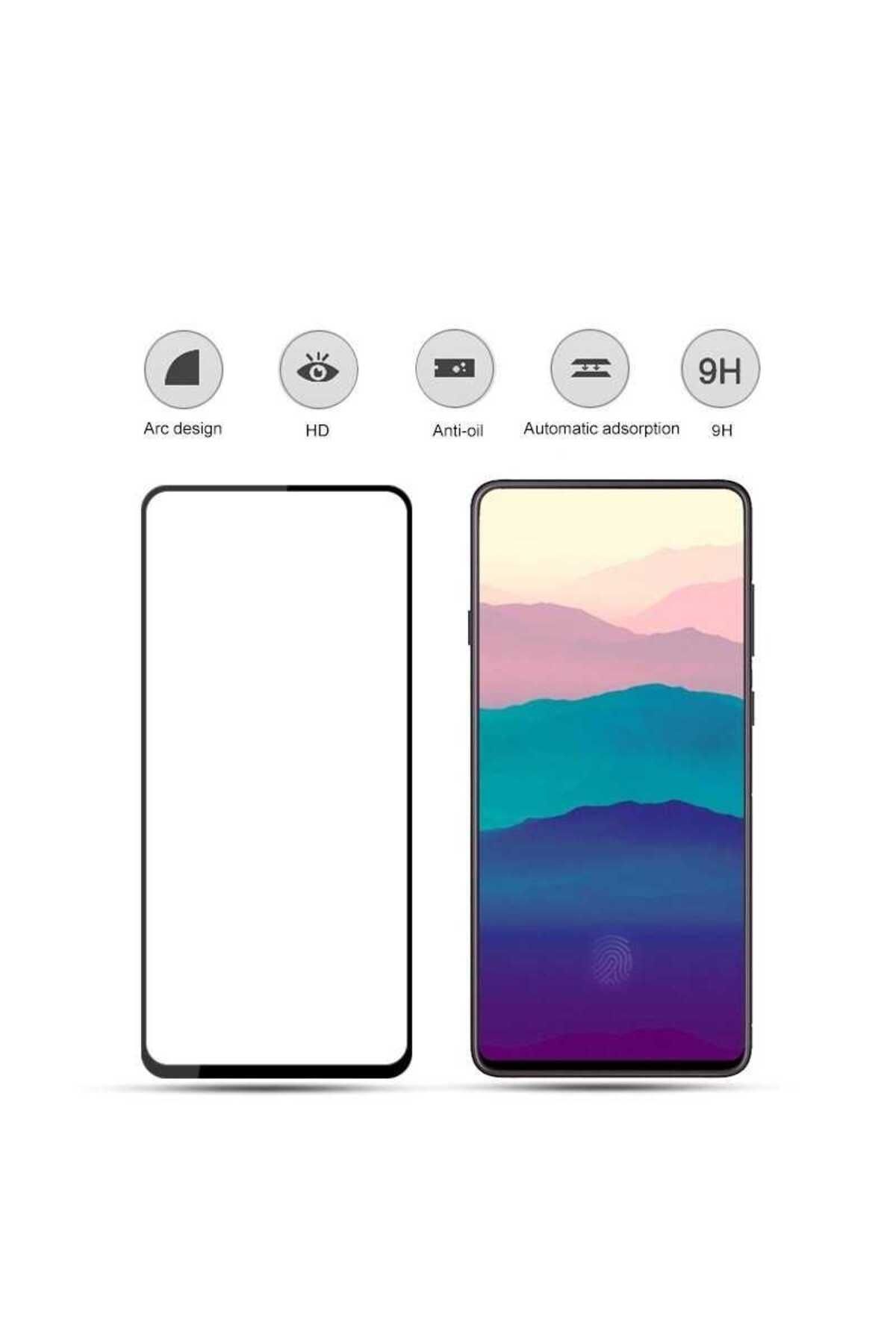 Young Tech-Samsung Galaxy A80 - 9H Rugged Glass Screen Protector with Compatible Edge and Shatter Resistant 3