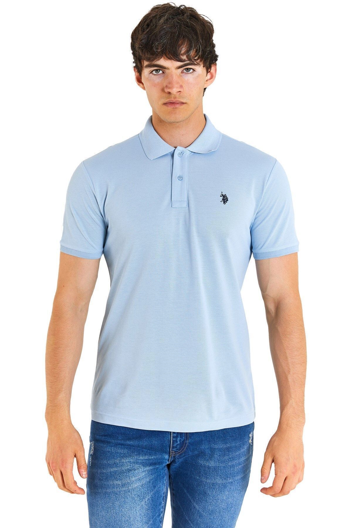 BASE. پولو اسن. تی شرت باریک مردانه 50279573-VR003 U.S. Polo Assn.