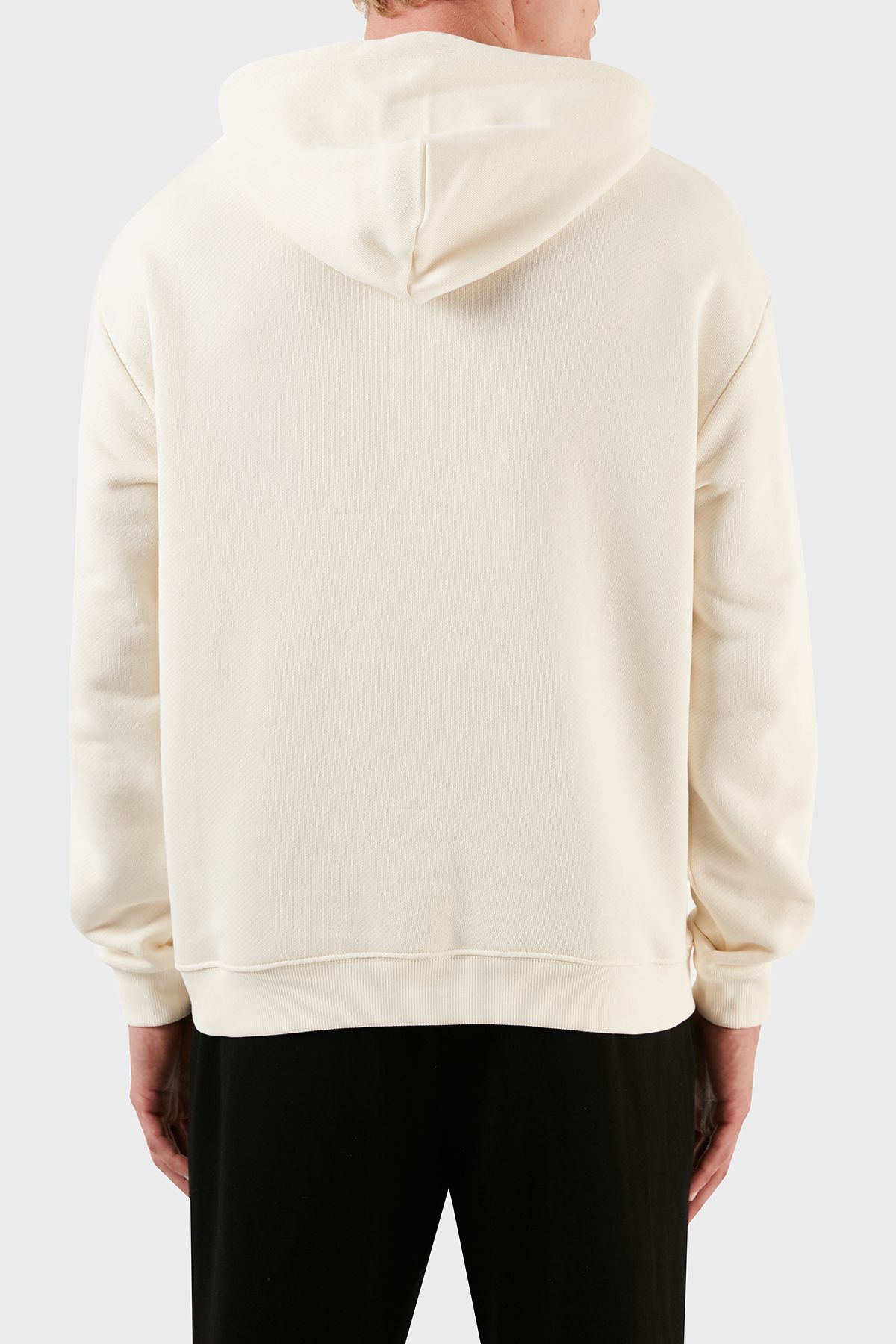 Sweat مردانه SWEAT 6R1M7U 1J7DZ 1J7DZ 0101 کلاهدار معمولی نخی Emporio Armani