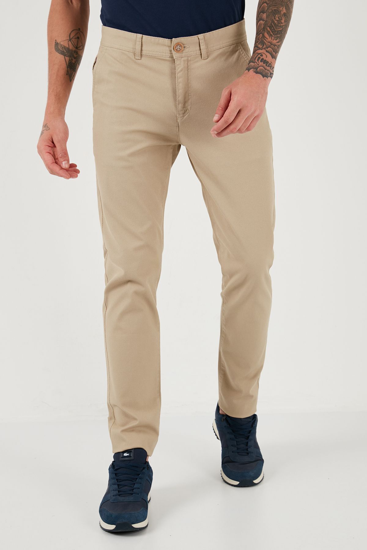U.S. Polo Assn. U.S. Polo Pamuklu Slim Fit Chino Pantolon Erkek PANTOLON G081SZ0781827278