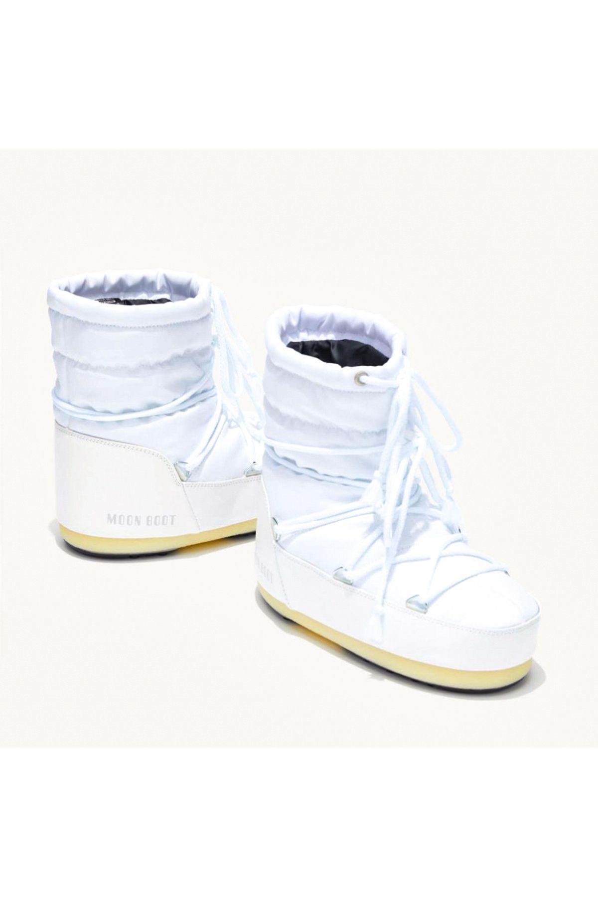 MOON BOOT-14600100-002 Light Low Nylon White 3