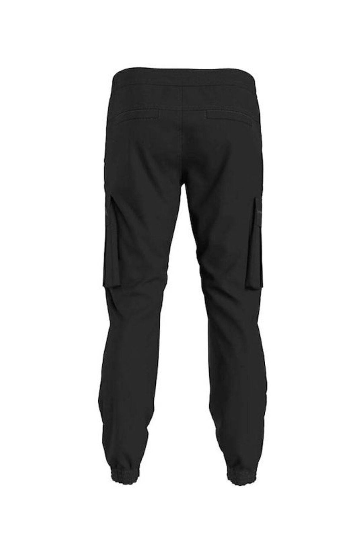 شلوار گرمکن مشکی مردانه پارچه بافندگی آقایان مدل مسطح کمر شش j30j324686 beh Calvin Klein