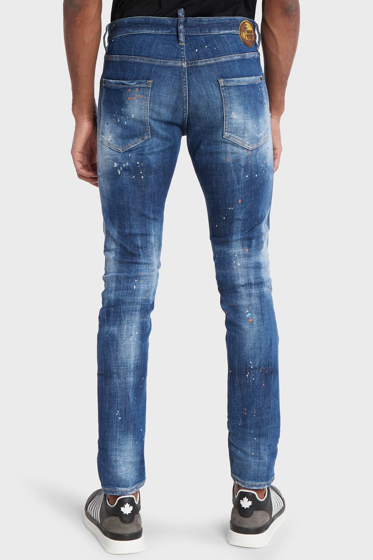 شلوار جین آبی مردانه مناسب 470 اورجینال DSquared2