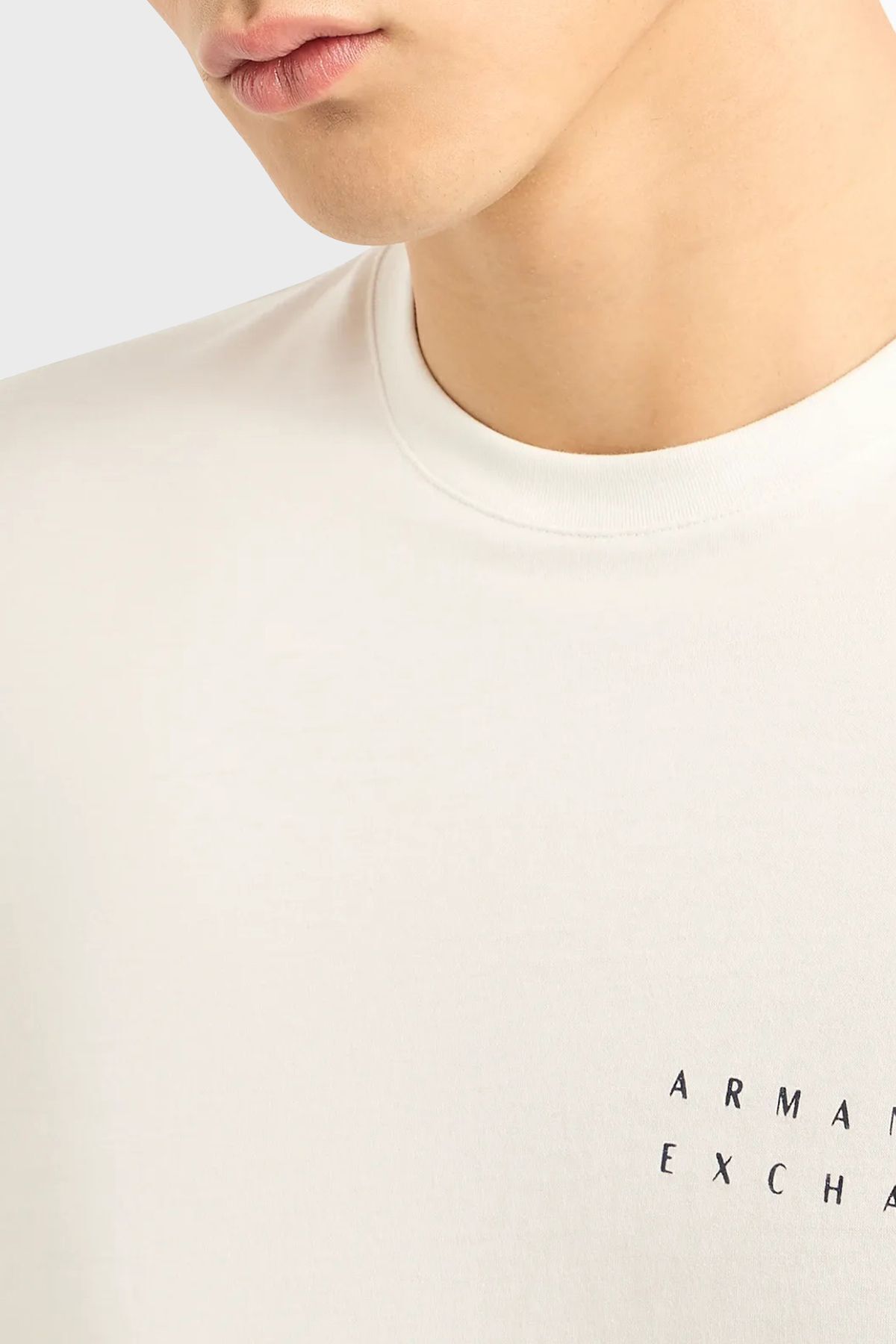 تی شرت سفید مردانه پیراهن مناسب پنبه ای 3dzthj zjbyz 1116 Armani Exchange