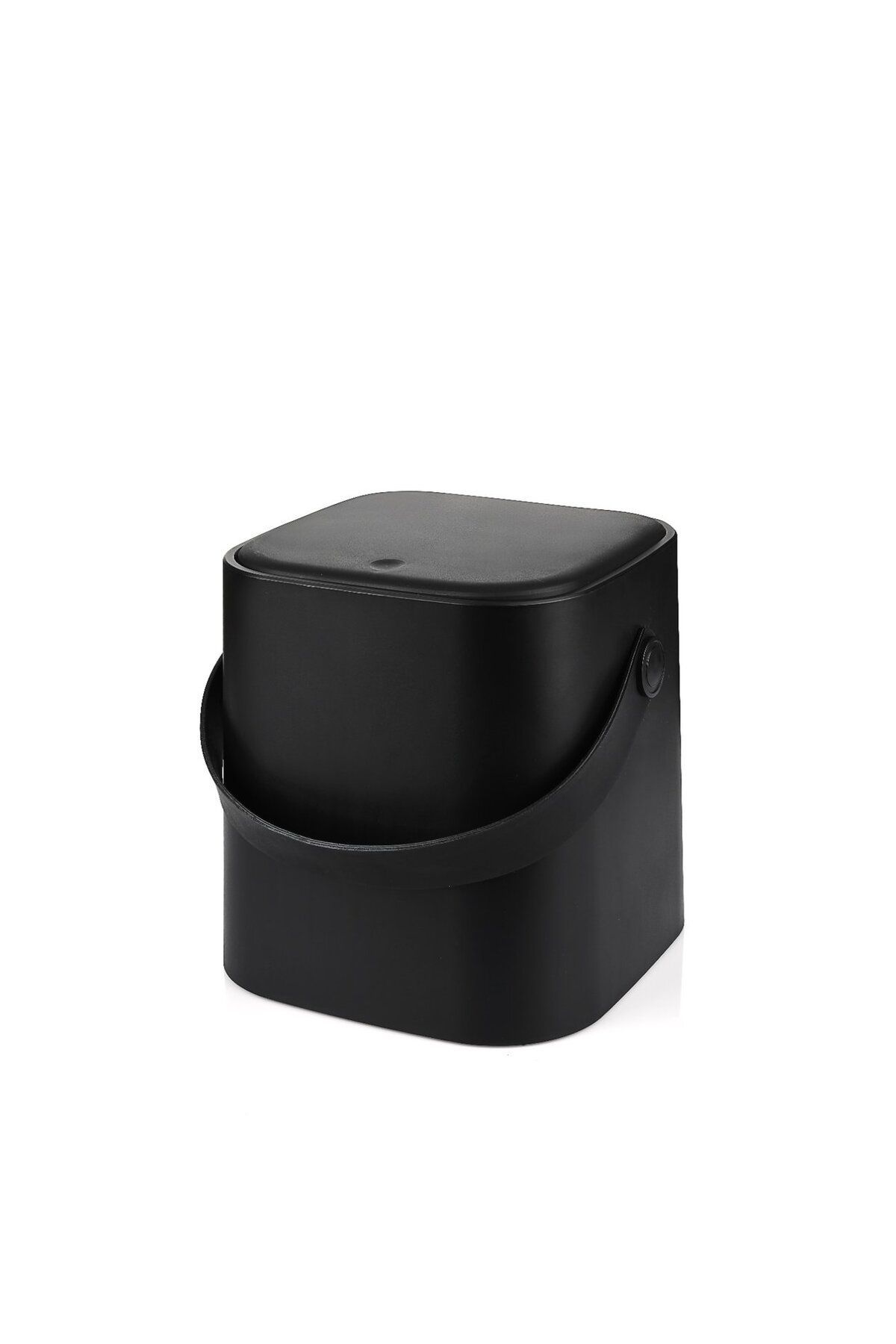 Orvila-4 Lt Capacity - Kitchen Trash Can with Handle and Inner Bucket, Countertop with Automatic Click Lid 3