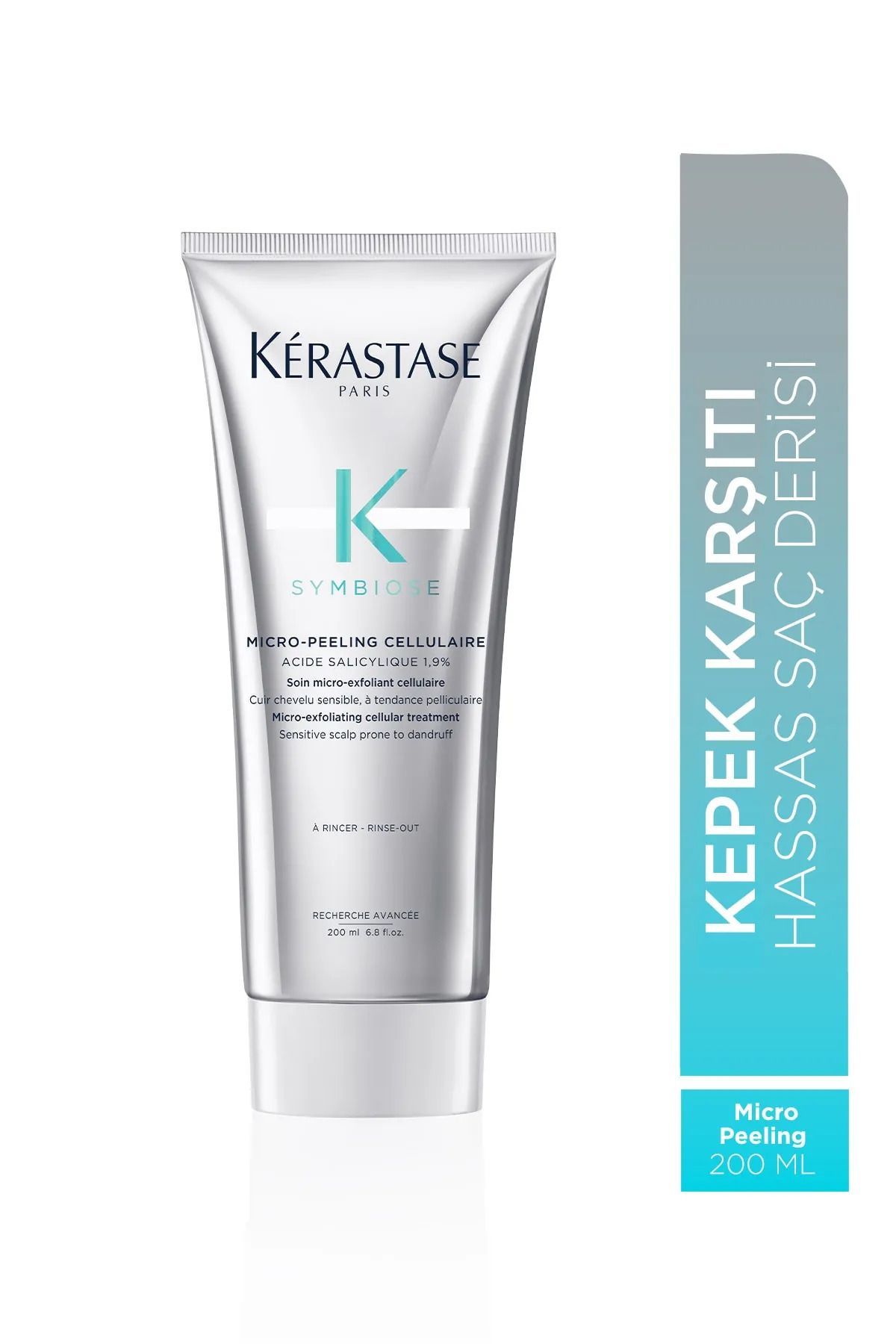 ..-*Kerastase Symbiose Micro-Peeling Cellulaire 200 ML -Purifying for Sensitive Scalp-CYT4454..- Kerastase