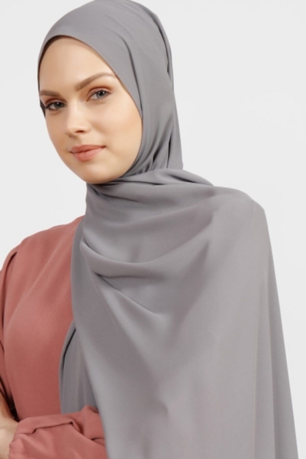 Differenza-Smoked Crepe Shawl 2