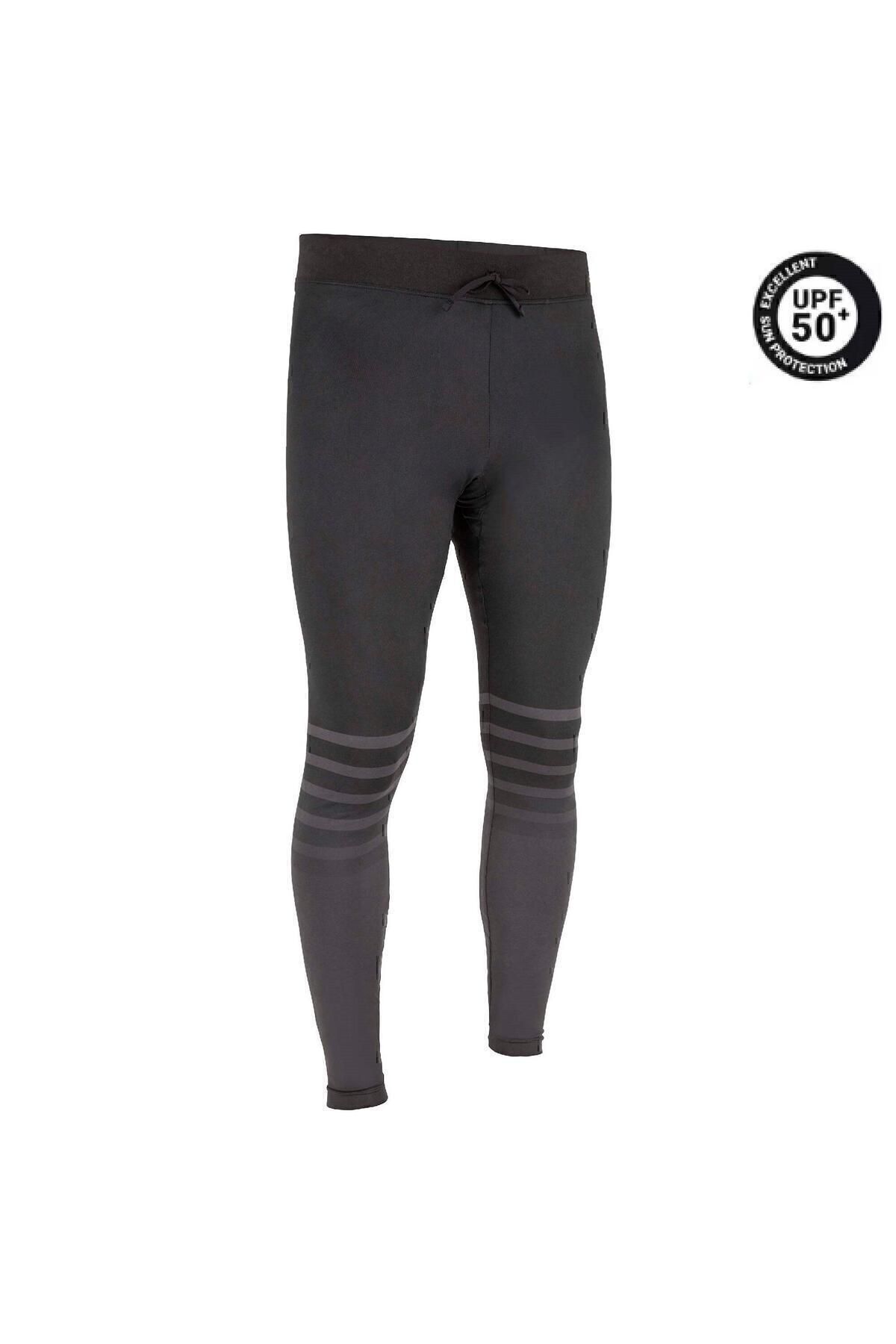 Decathlon Erkek Uv Korumal Sorf Tayt Mavi 100