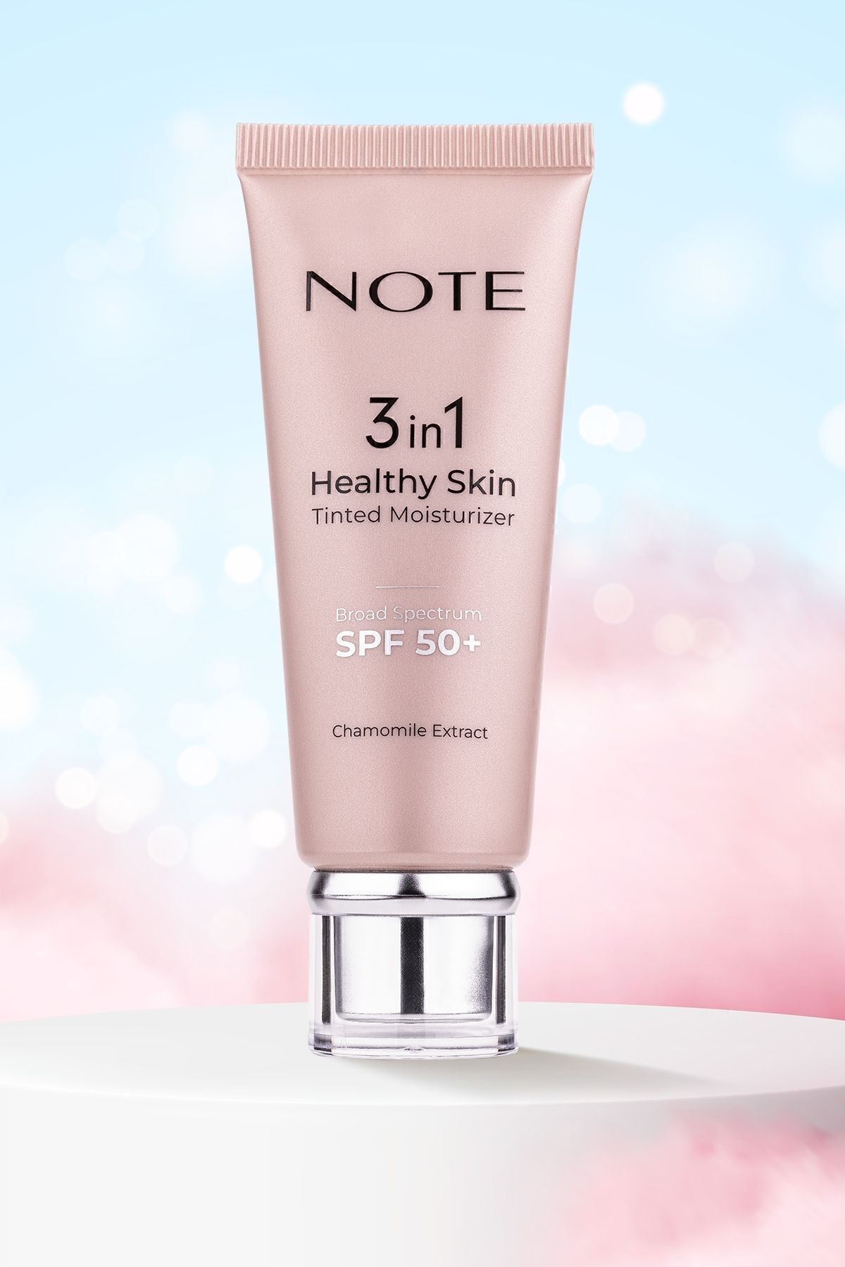 3 In 1 Tinted Ton Eşitleyici 50 Spf Krem & Nail Flawless Oje 60 Gentle Fawn - Nude Makyaj Seti