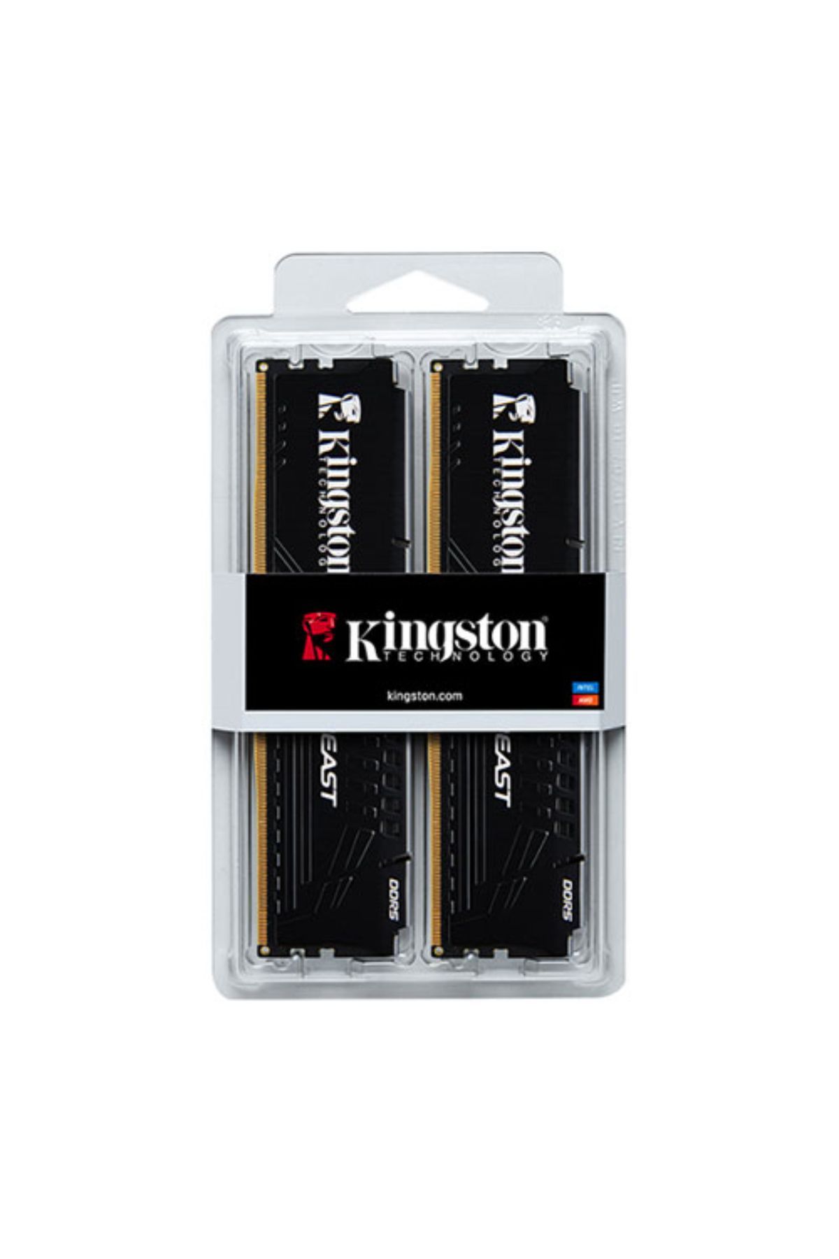 Kingston-6000Mhz Ddr5 16Gb Dimm Beast Blackexpo - Cl36 (Kf560C36Bbek2-16Tr) 1