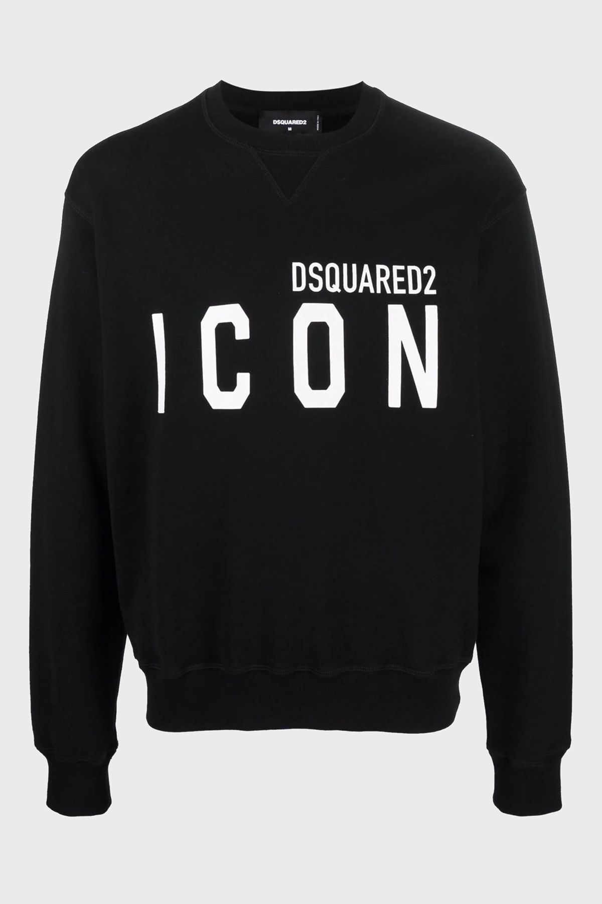 سویشرت سفید مردانه نخی مناسب پنبه عرق 965 DSquared2