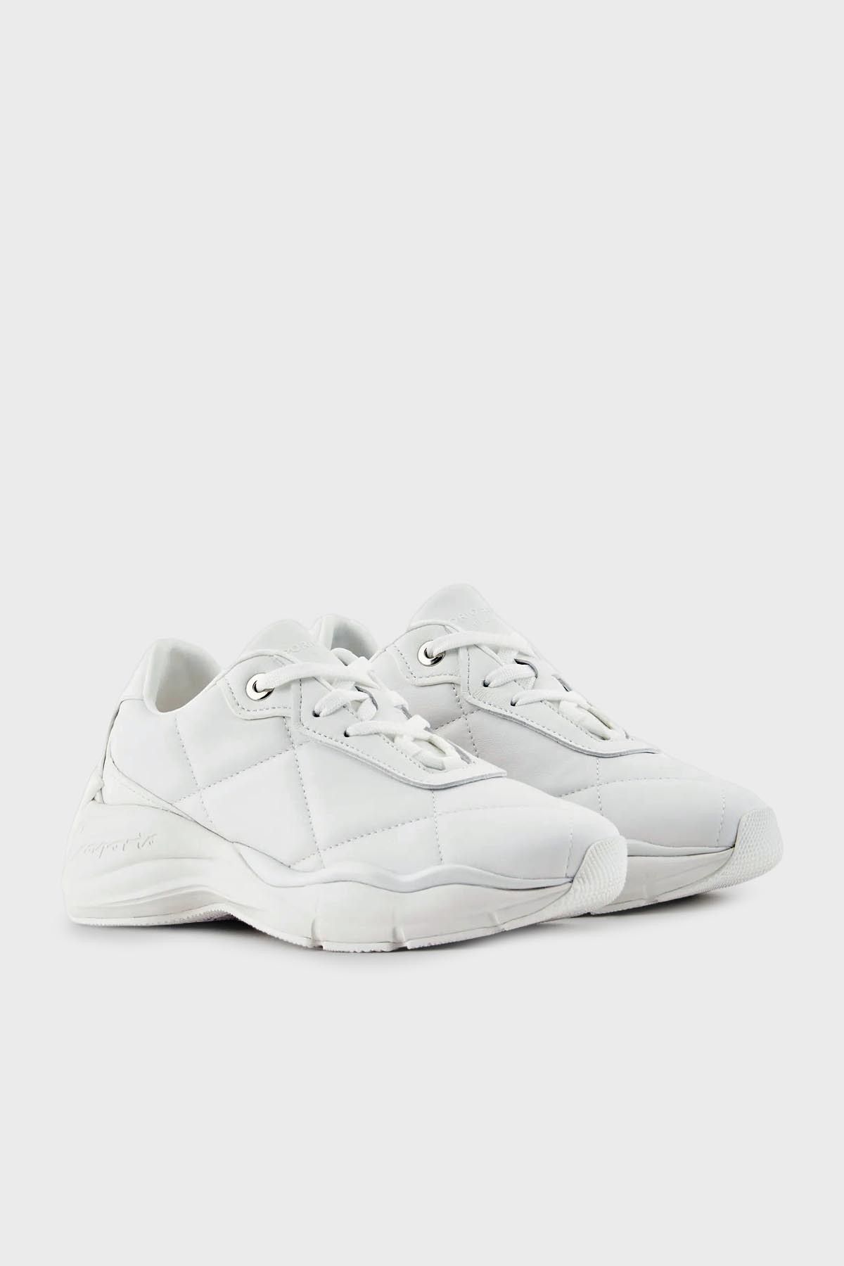 کفش کتانی چرمی SHOES X3X217 XF782 01015 Emporio Armani