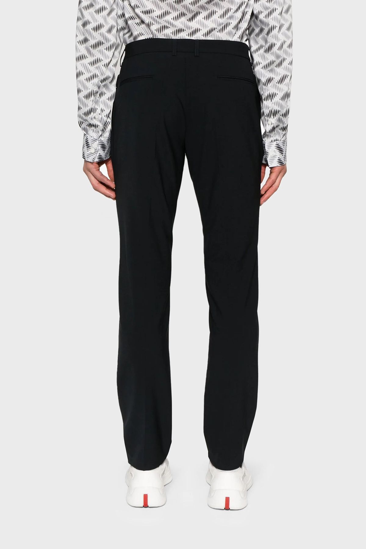شلوار مشکی مردانه کلاسیک WOOL 999 Emporio Armani